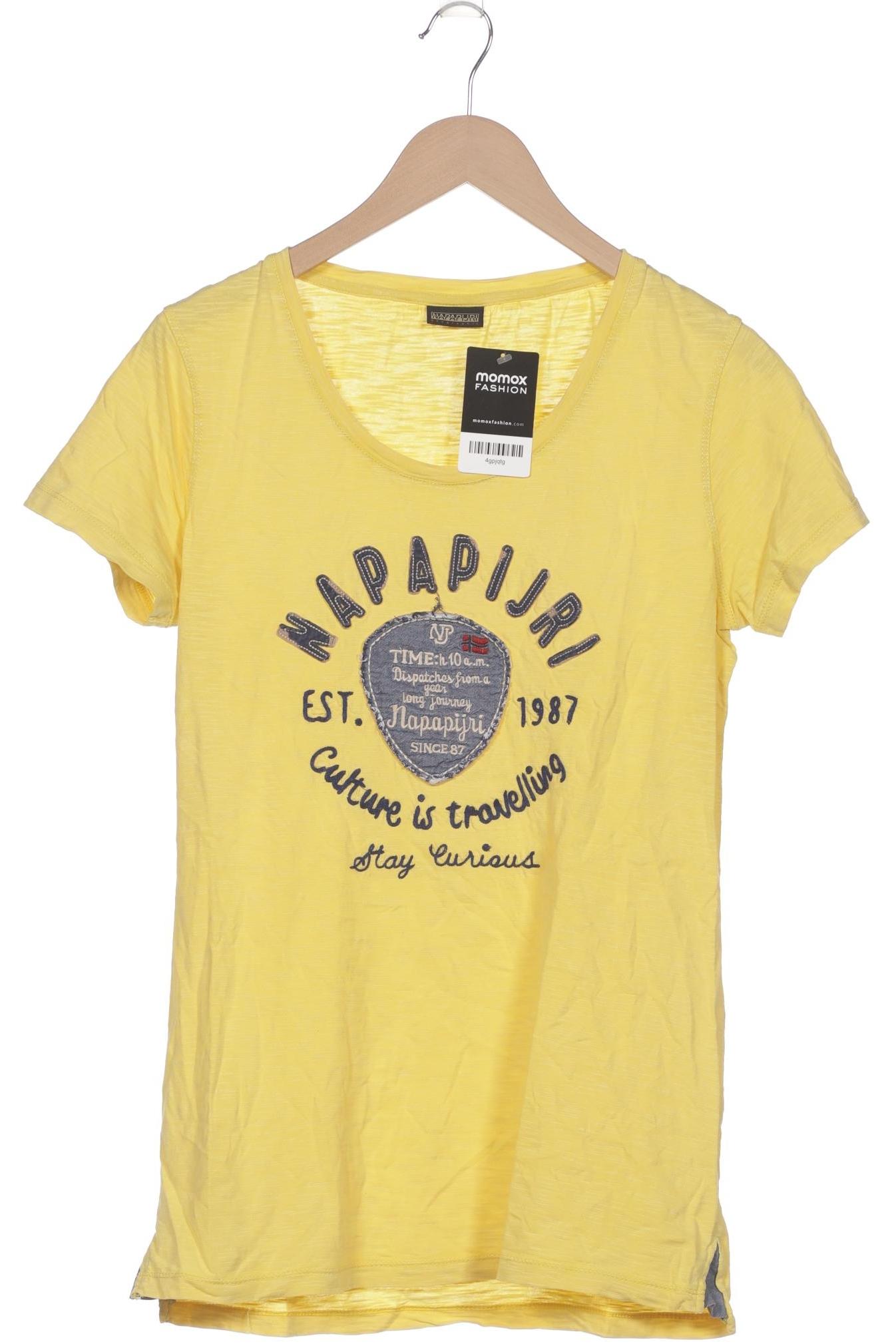 

Napapijri Damen T-Shirt, gelb, Gr. 44