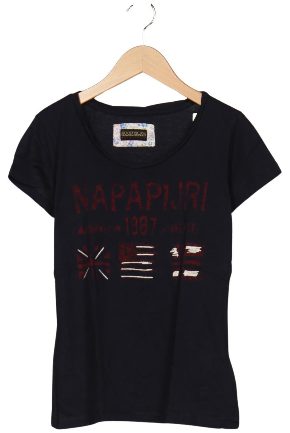 

Napapijri Damen T-Shirt, marineblau, Gr. 34