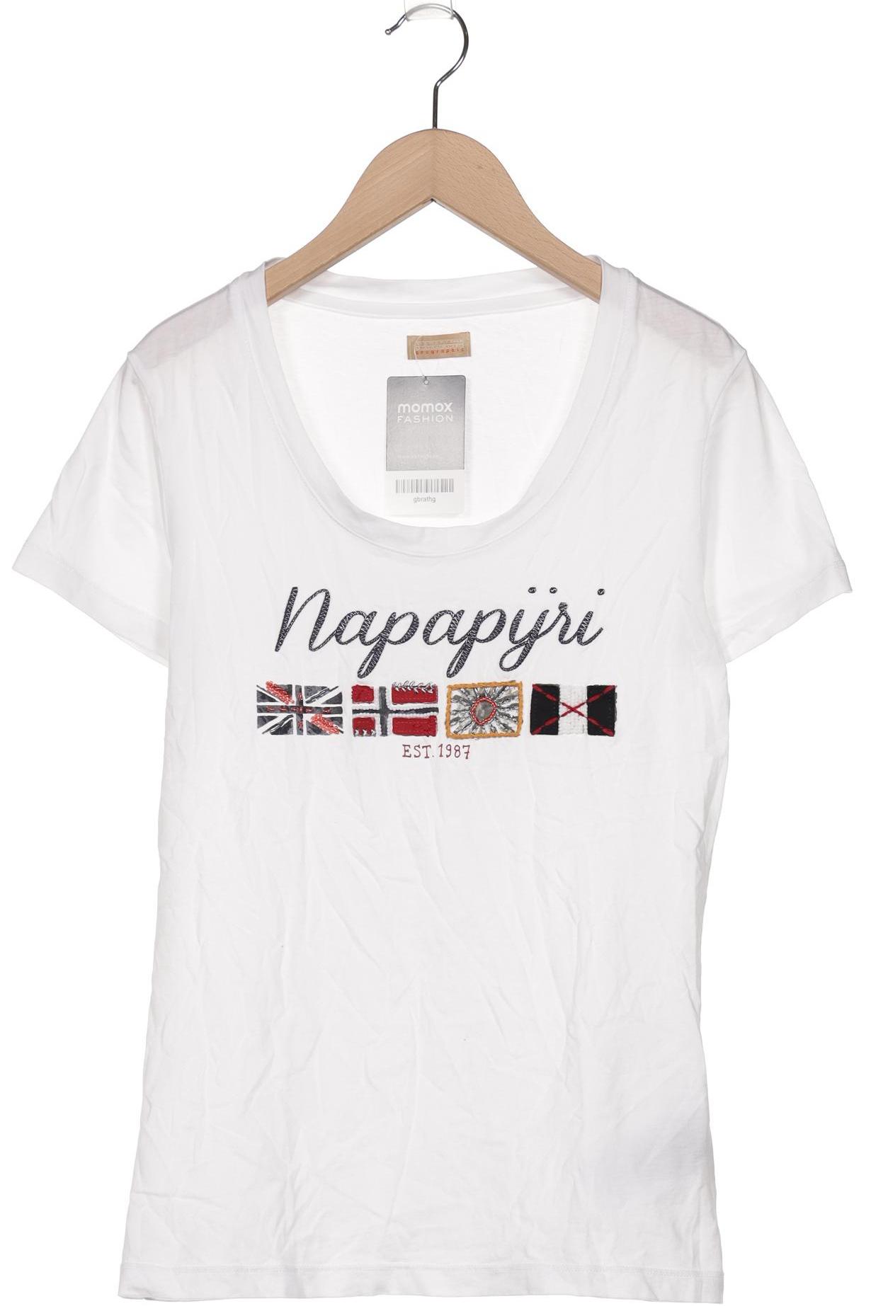 

Napapijri Damen T-Shirt, weiß, Gr. 36