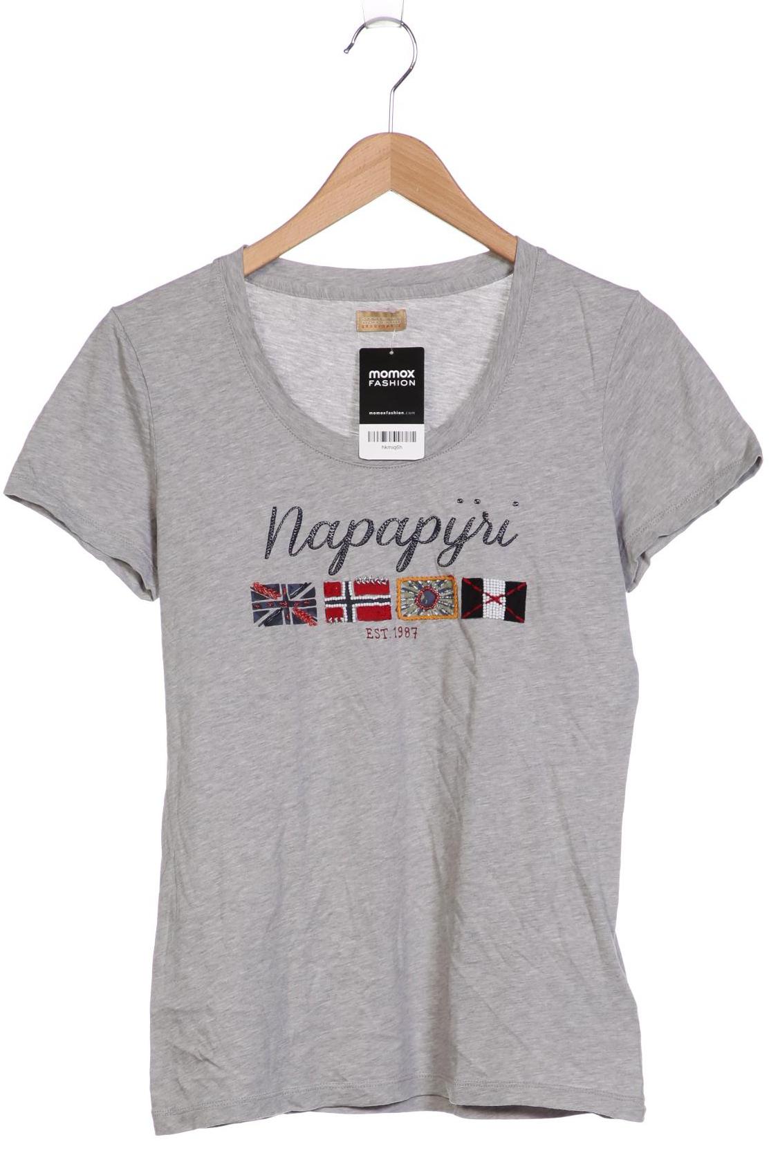 

Napapijri Damen T-Shirt, grau, Gr. 38