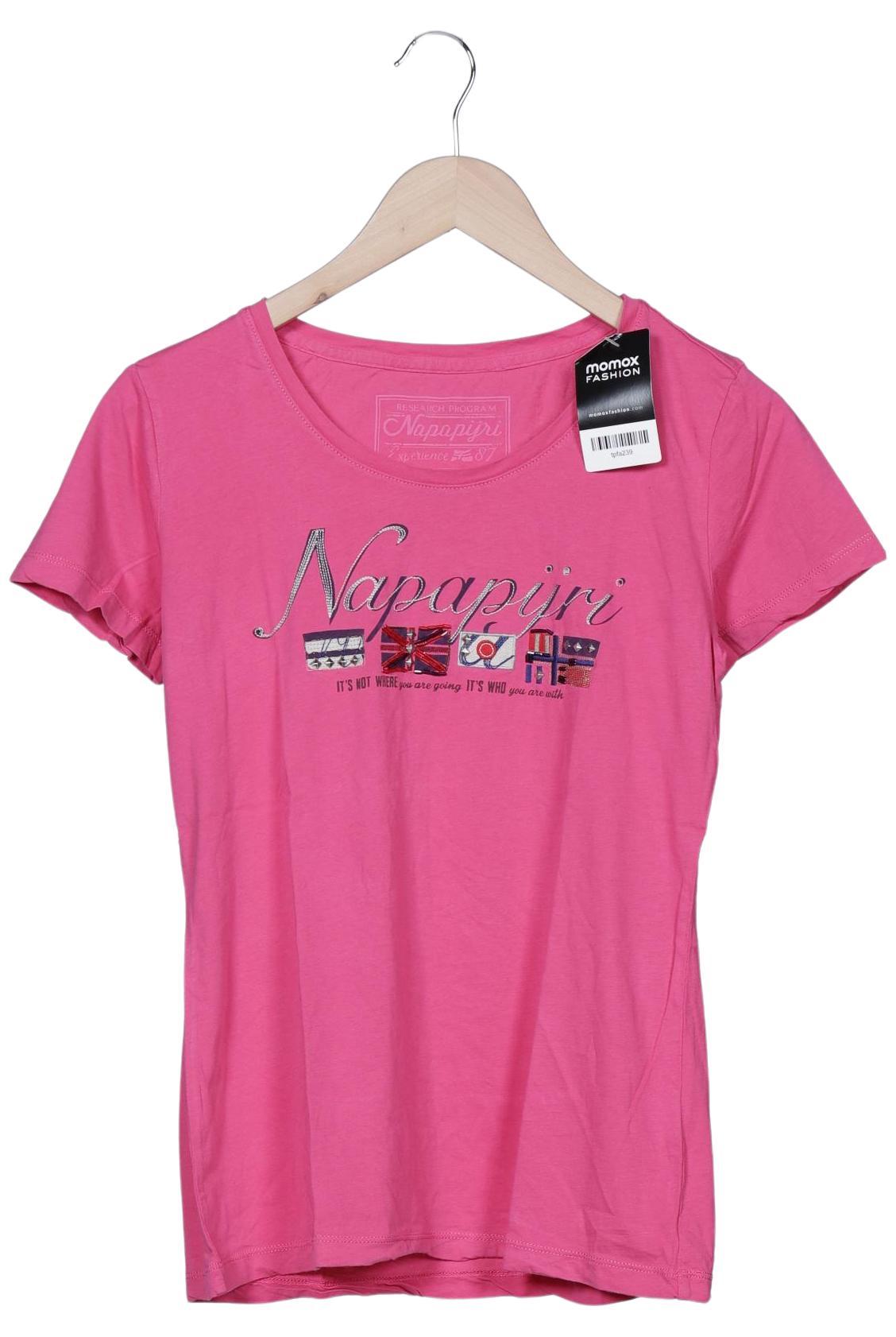 

Napapijri Damen T-Shirt, pink, Gr. 42