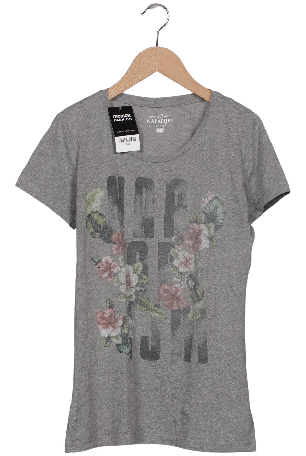 

Napapijri Damen T-Shirt, grau, Gr. 38