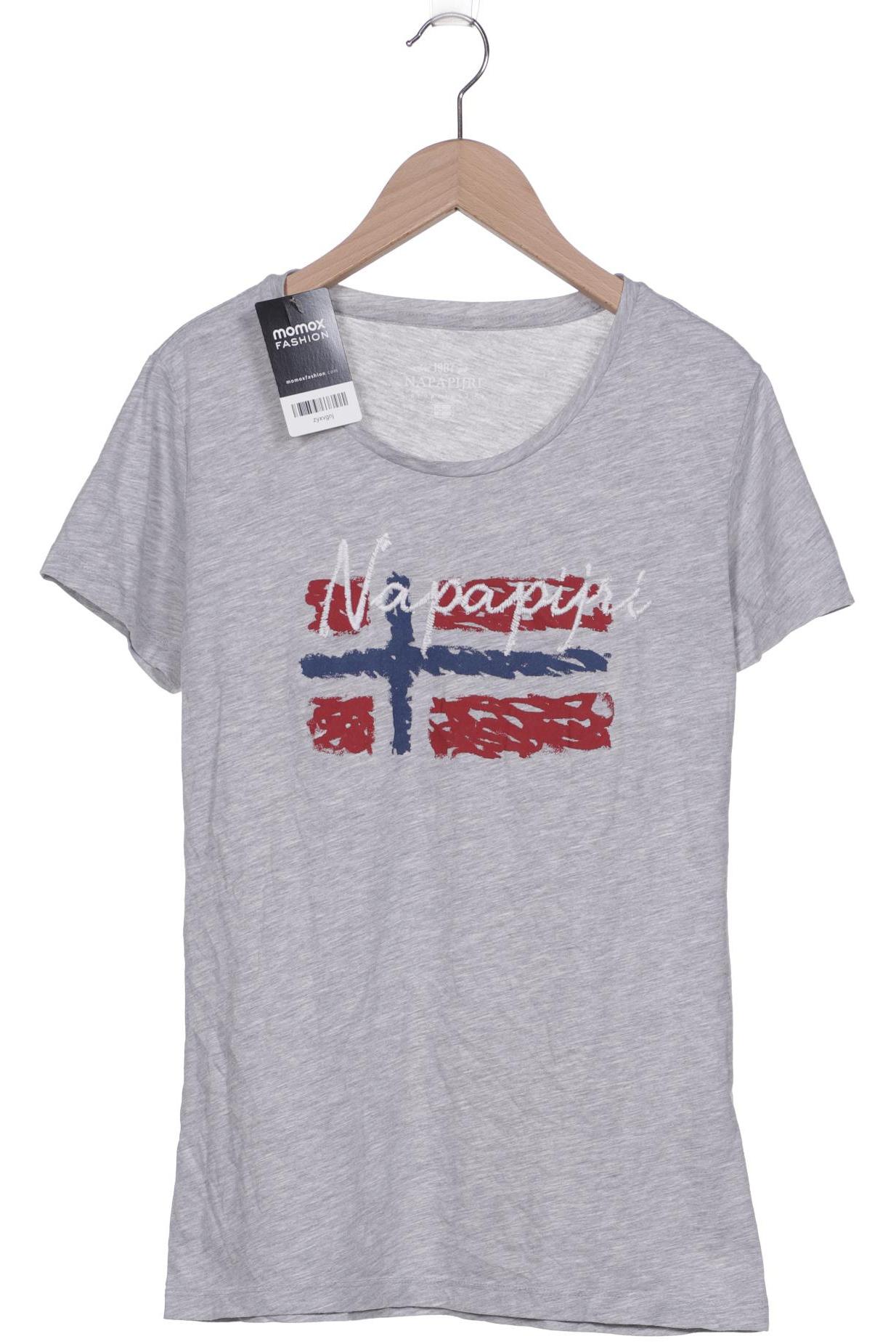 

Napapijri Damen T-Shirt, grau, Gr. 38