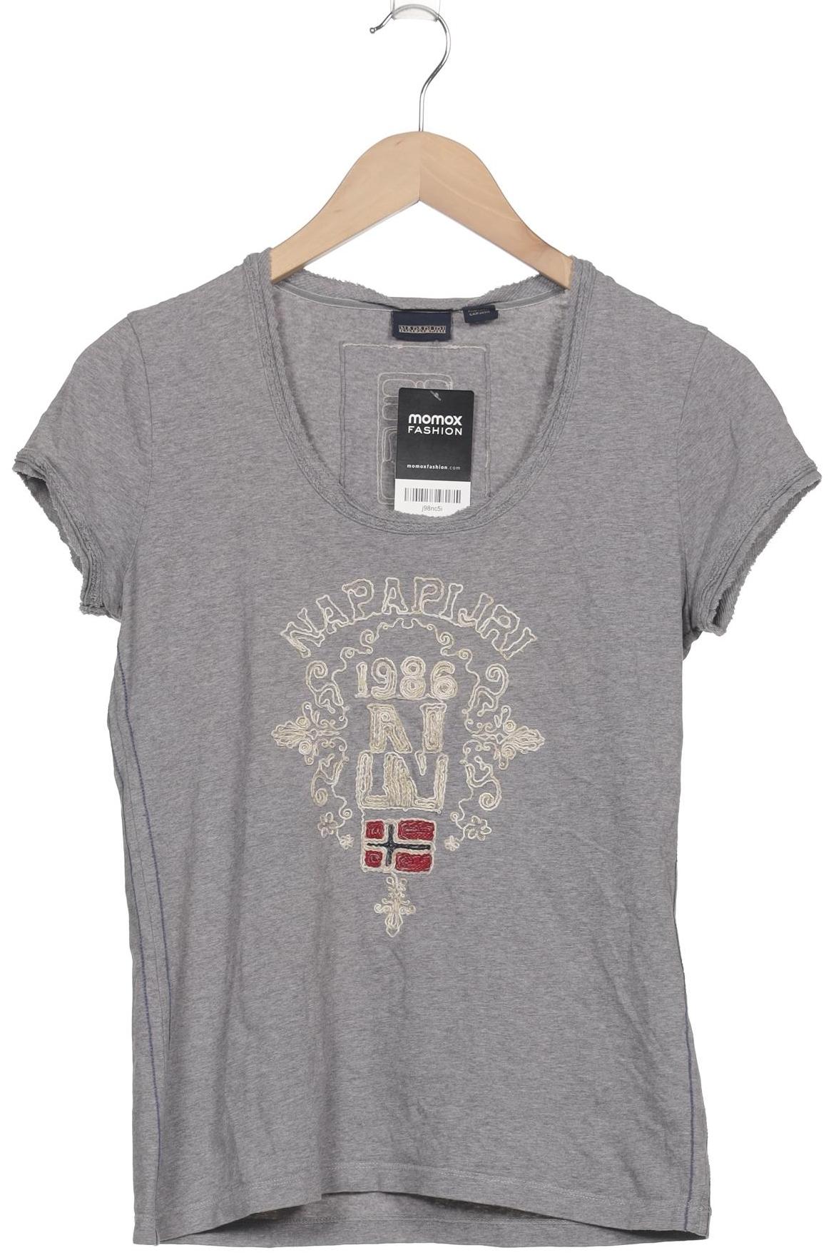 

Napapijri Damen T-Shirt, grau, Gr. 36