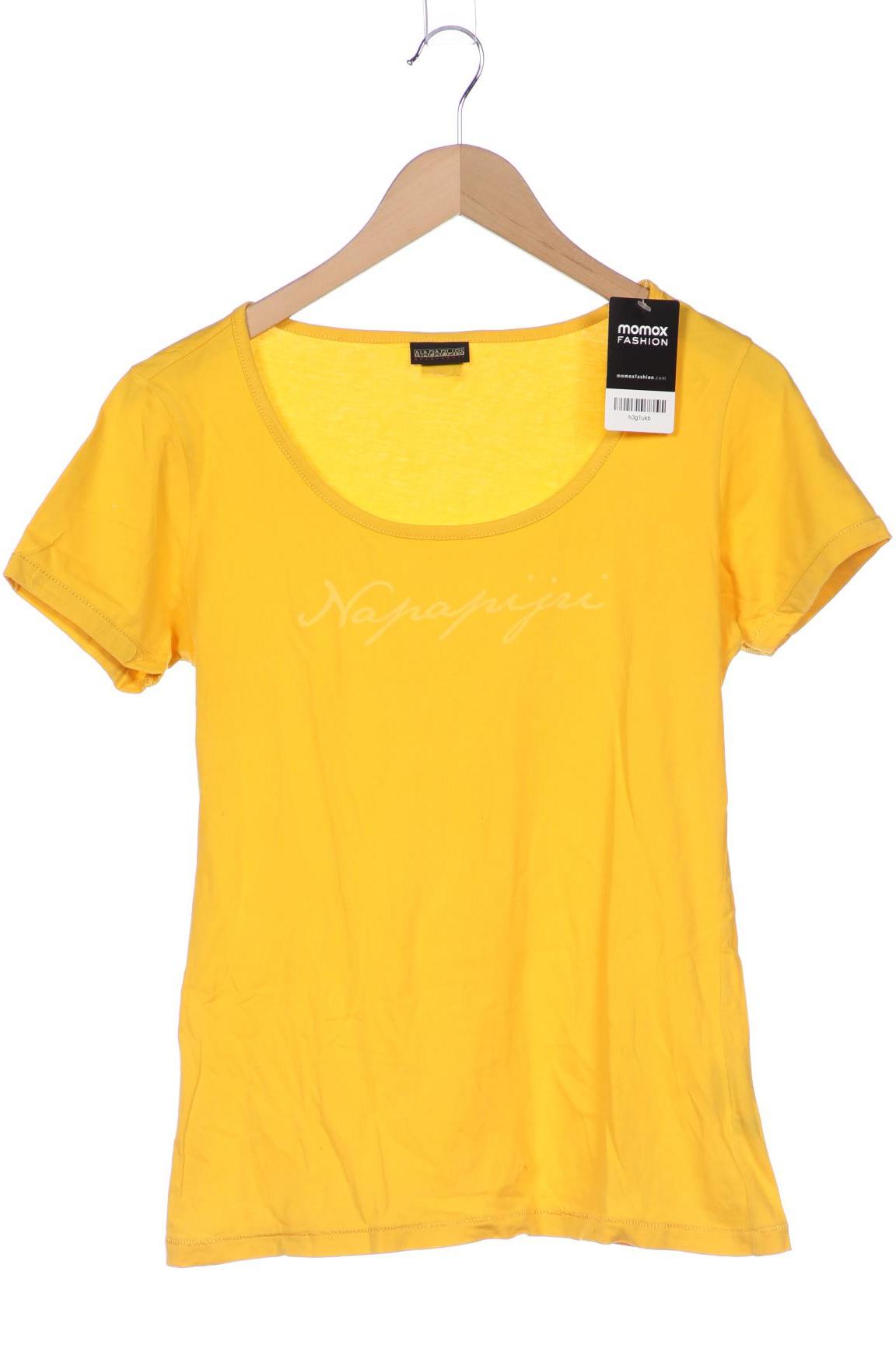 

Napapijri Damen T-Shirt, gelb, Gr. 38