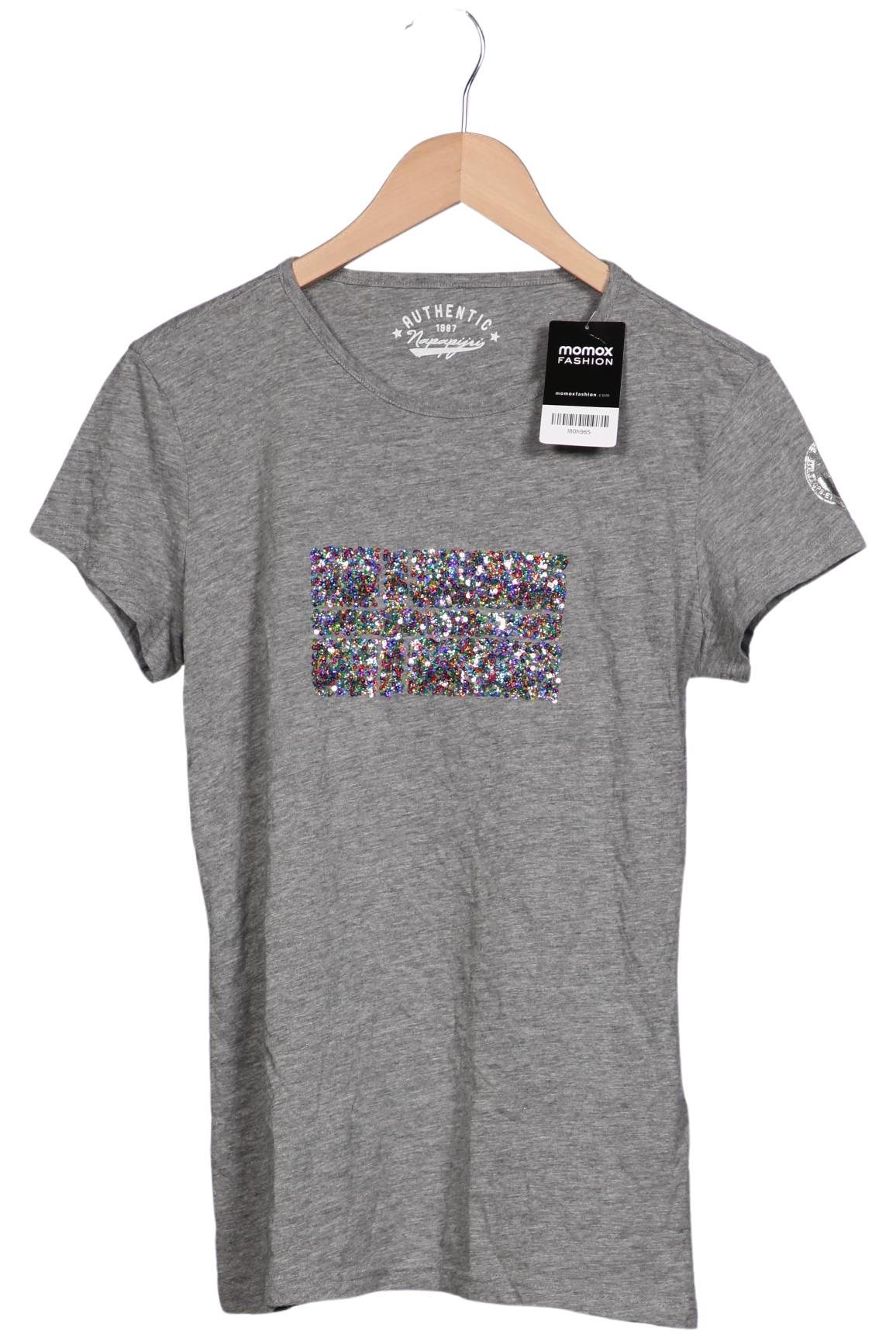 

Napapijri Damen T-Shirt, grau, Gr. 42