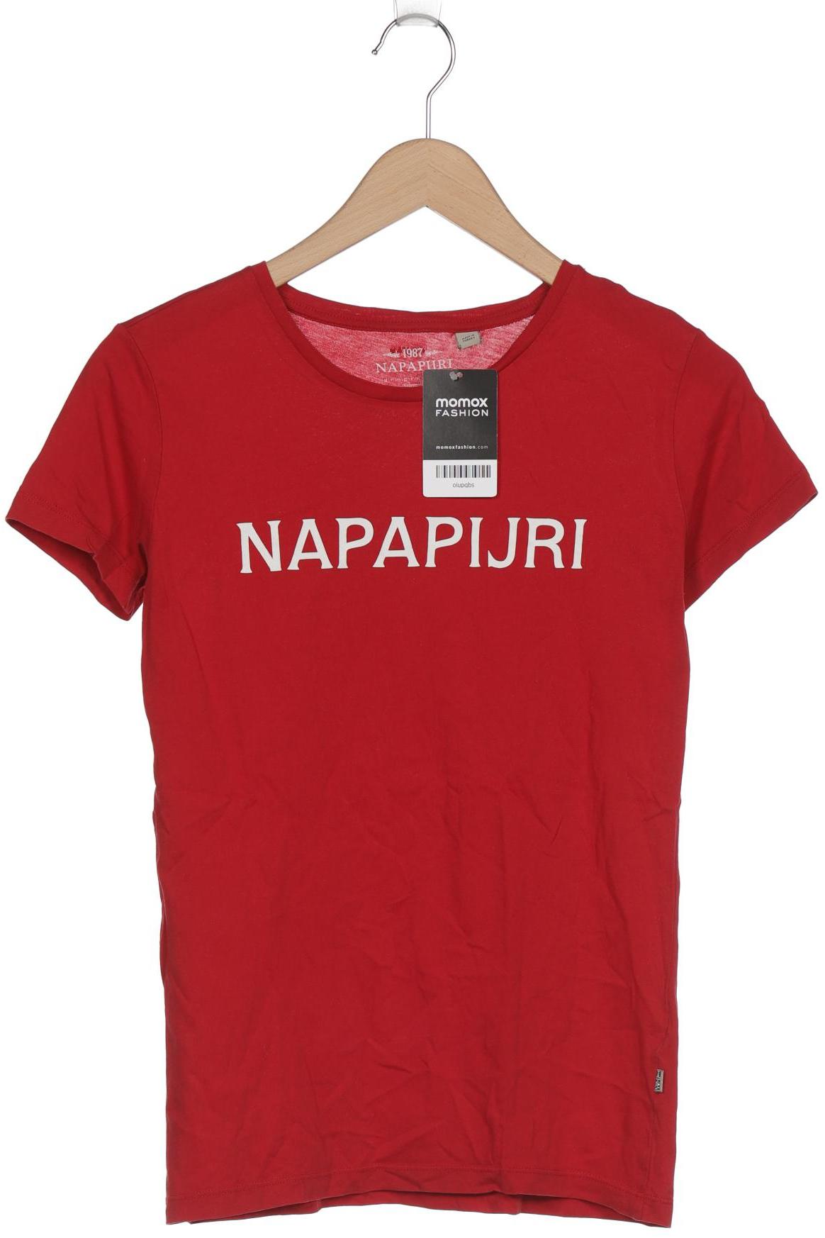 

Napapijri Damen T-Shirt, rot, Gr. 34