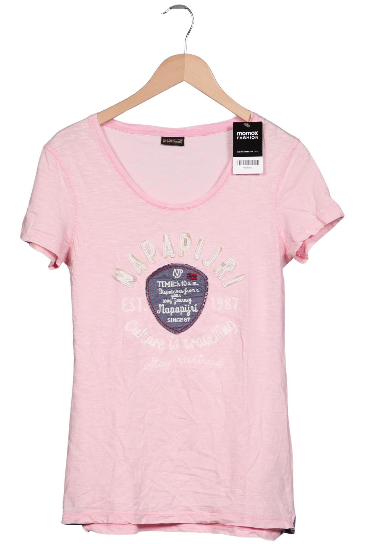 

Napapijri Damen T-Shirt, pink, Gr. 44
