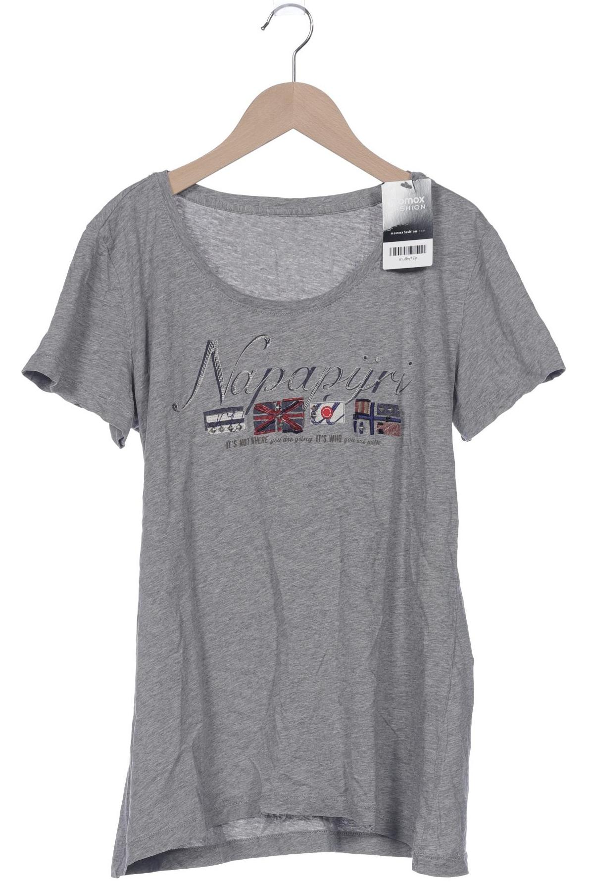 

Napapijri Damen T-Shirt, grau, Gr. 44