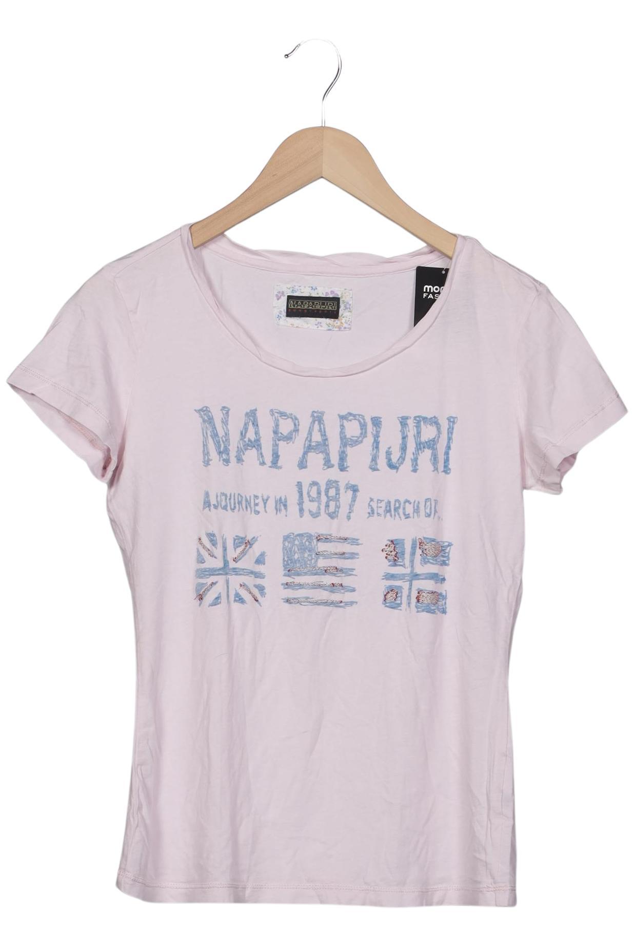 

Napapijri Damen T-Shirt, pink, Gr. 42