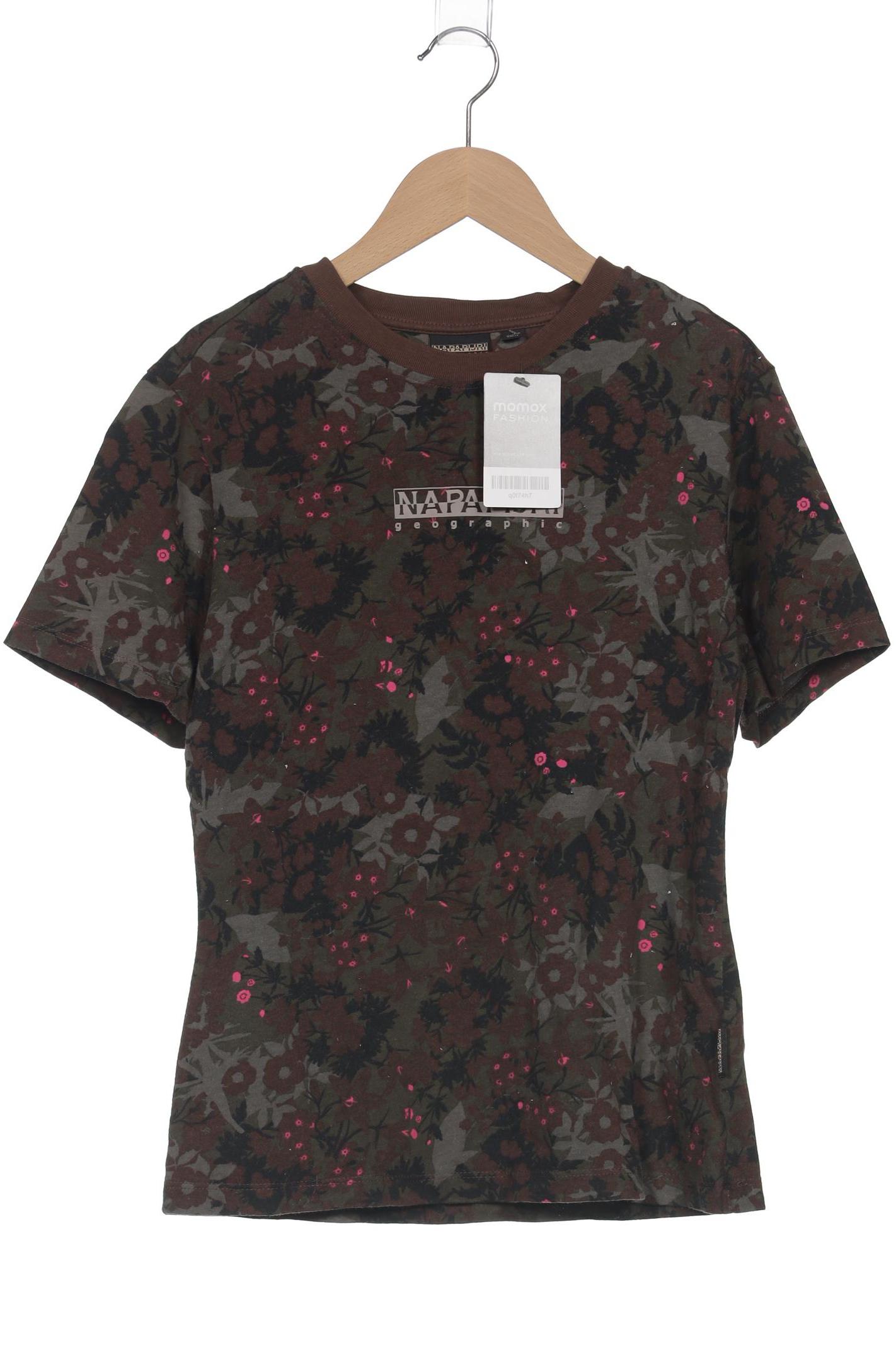 

Napapijri Damen T-Shirt, braun, Gr. 36