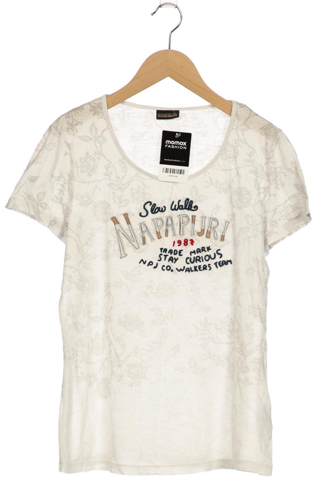 

Napapijri Damen T-Shirt, weiß, Gr. 38