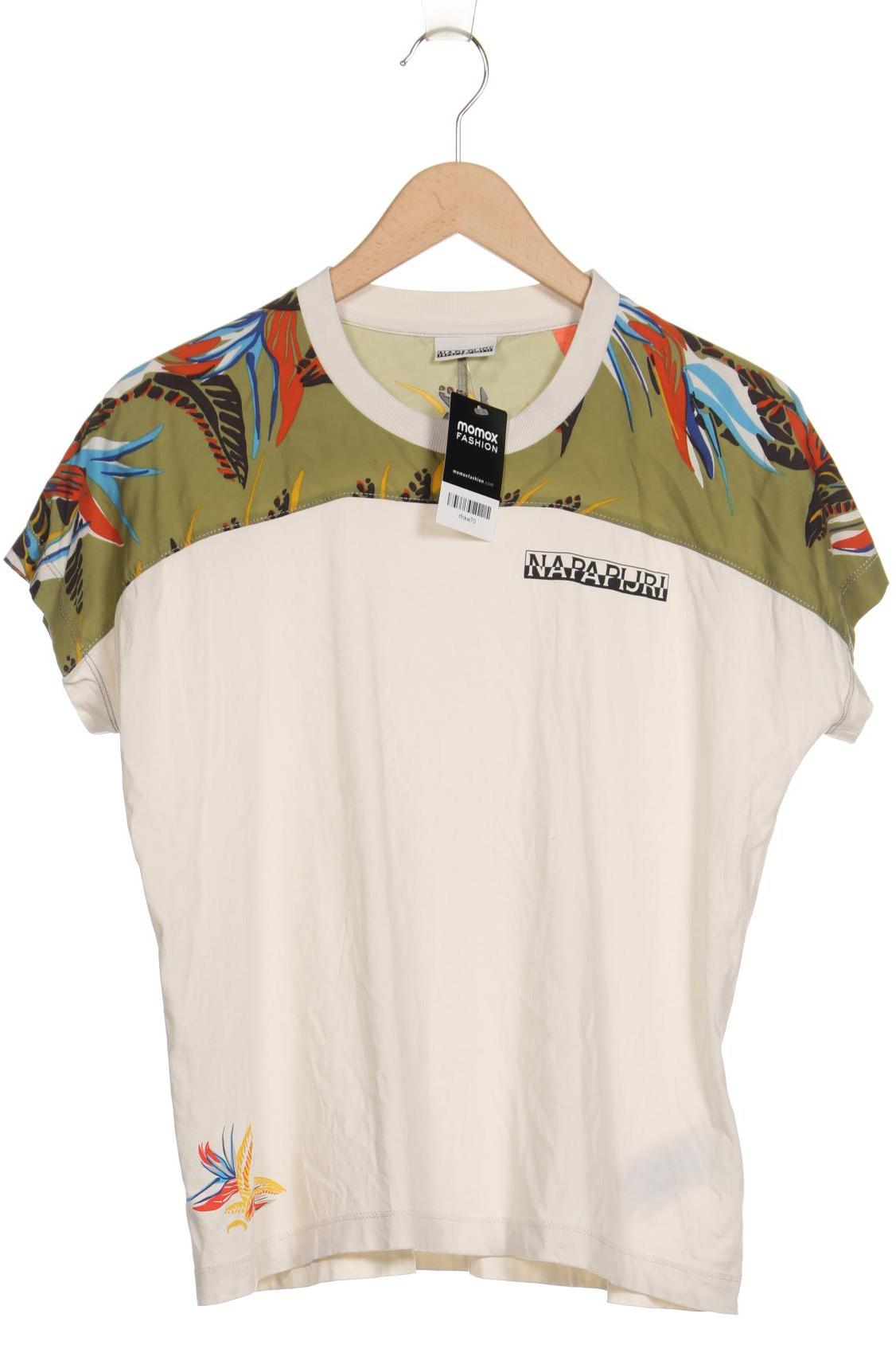 

Napapijri Damen T-Shirt, cremeweiß, Gr. 38