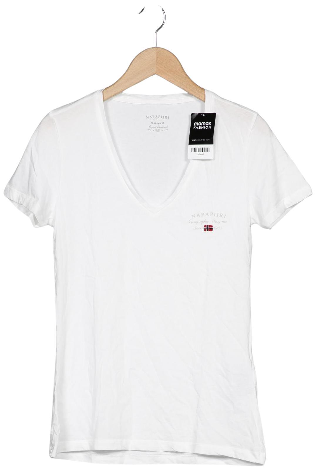 

Napapijri Damen T-Shirt, weiß, Gr. 36