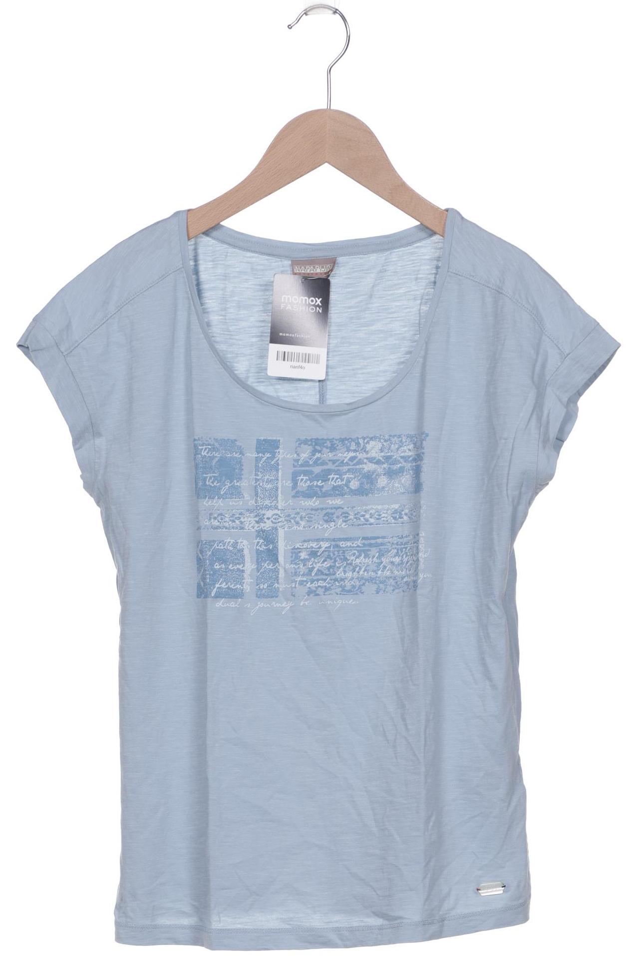 

Napapijri Damen T-Shirt, hellblau