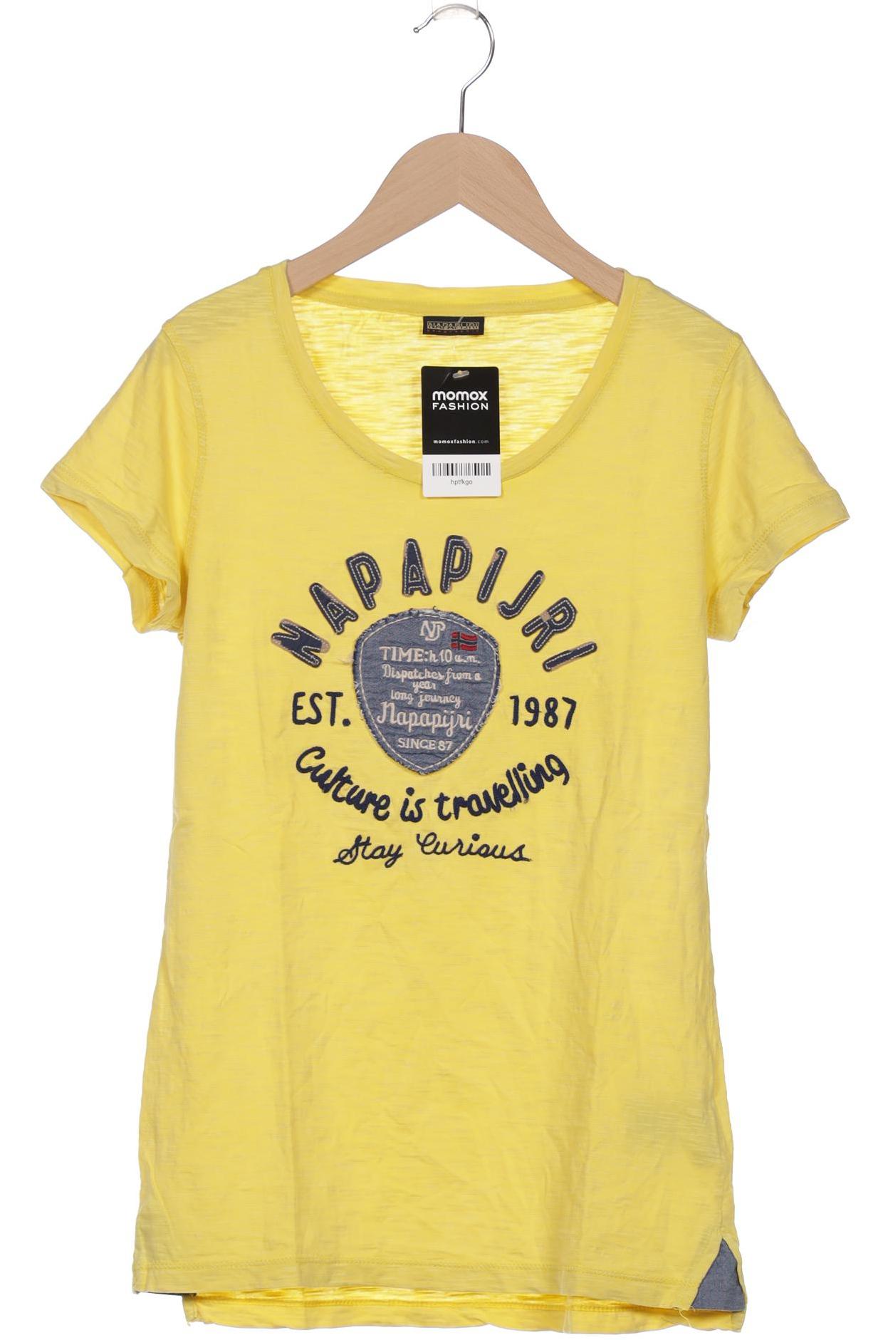 

Napapijri Damen T-Shirt, gelb, Gr. 38