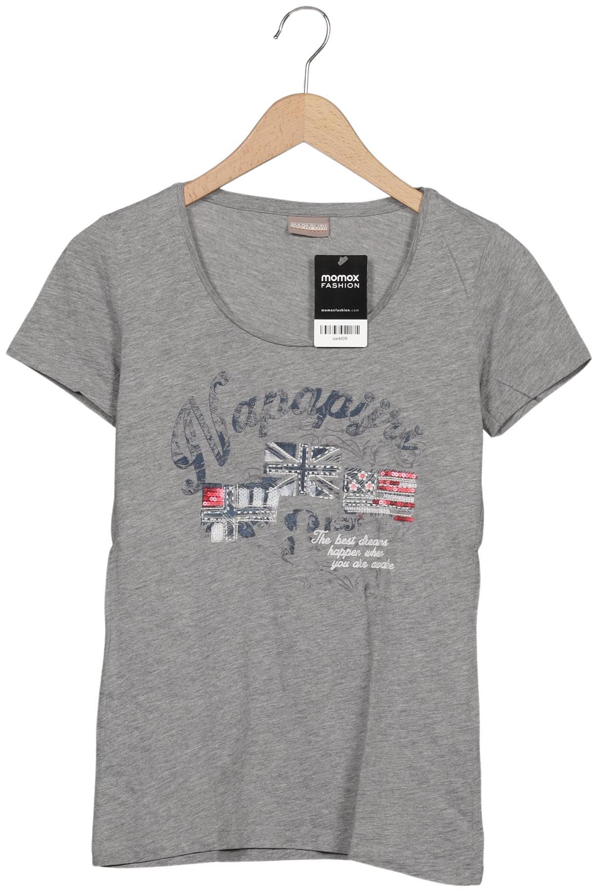 

Napapijri Damen T-Shirt, grau, Gr. 34