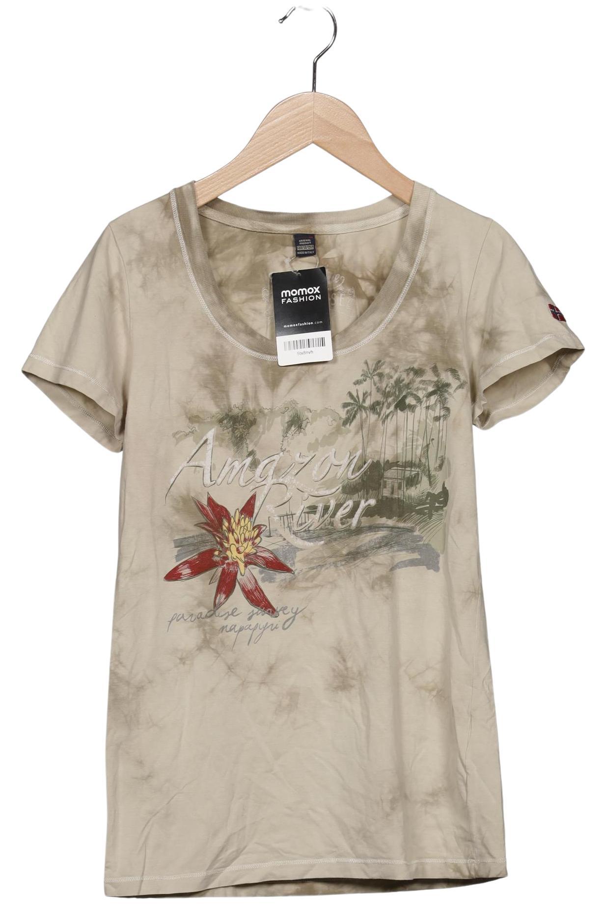 

Napapijri Damen T-Shirt, hellgrün, Gr. 38