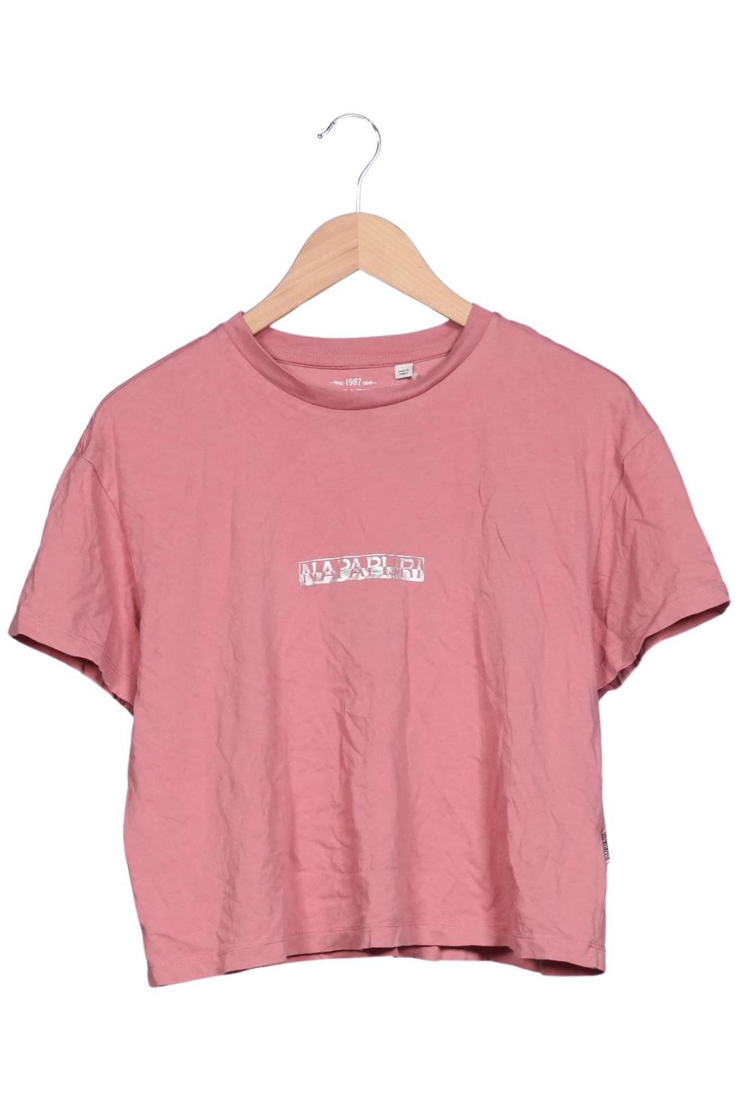 

Napapijri Damen T-Shirt, pink, Gr. 42