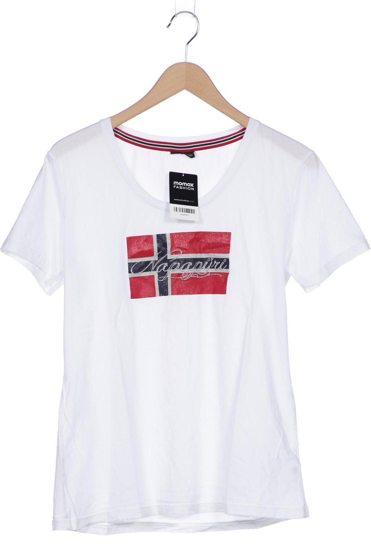 

Napapijri Damen T-Shirt, weiß, Gr. 46