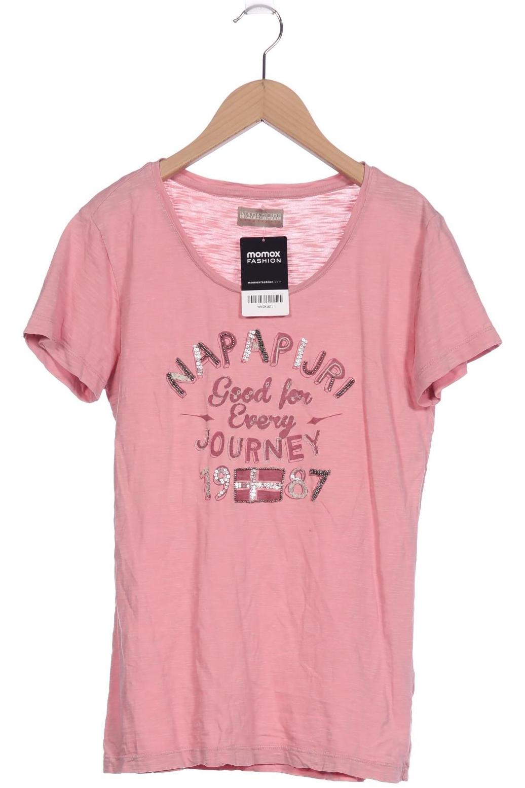 

Napapijri Damen T-Shirt, pink, Gr. 36