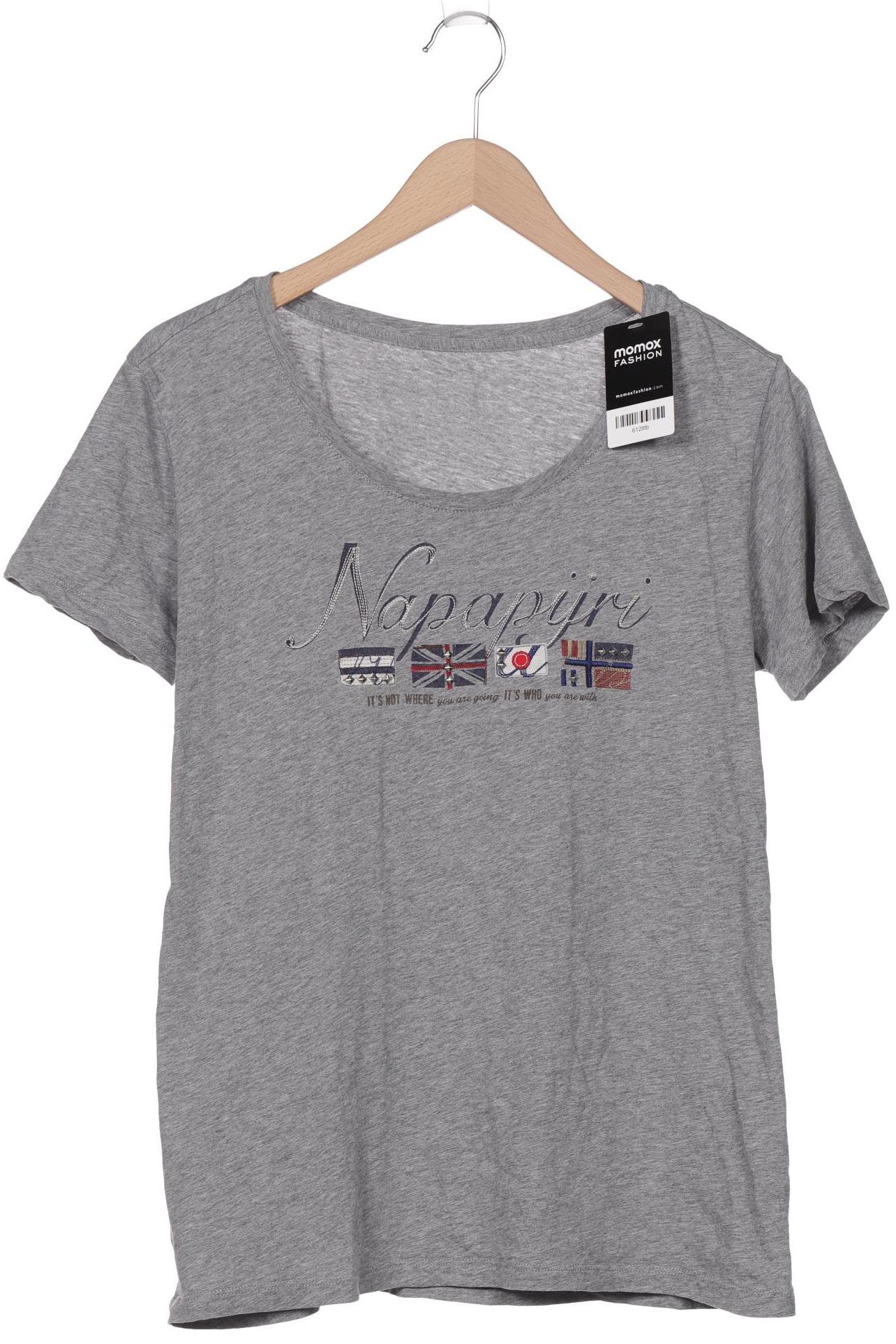 

Napapijri Damen T-Shirt, grau, Gr. 46