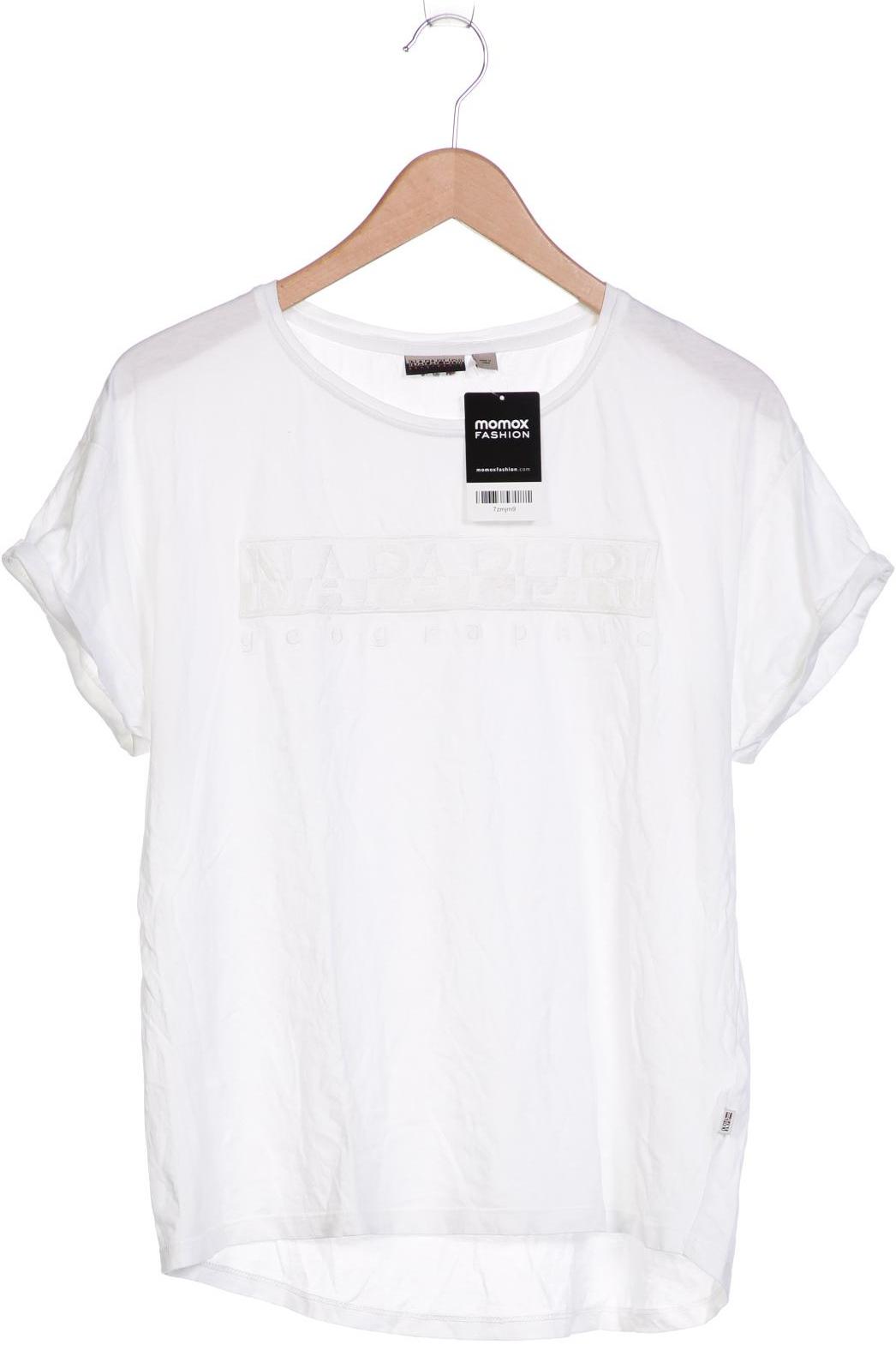 

Napapijri Damen T-Shirt, weiß, Gr. 38