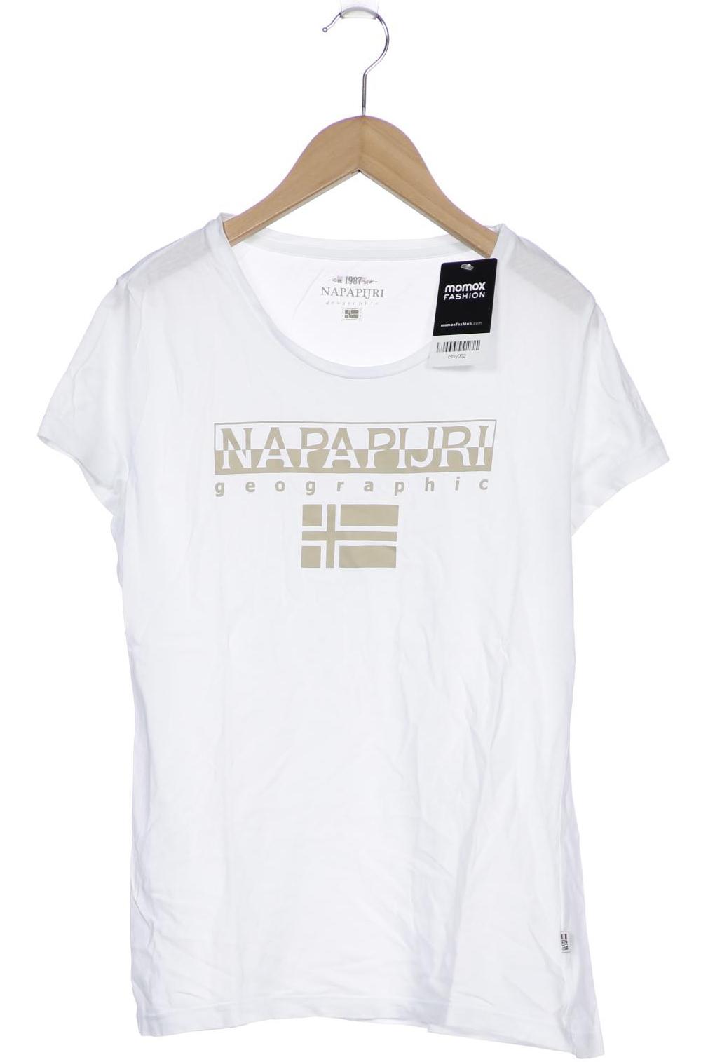 

Napapijri Damen T-Shirt, weiß, Gr. 36