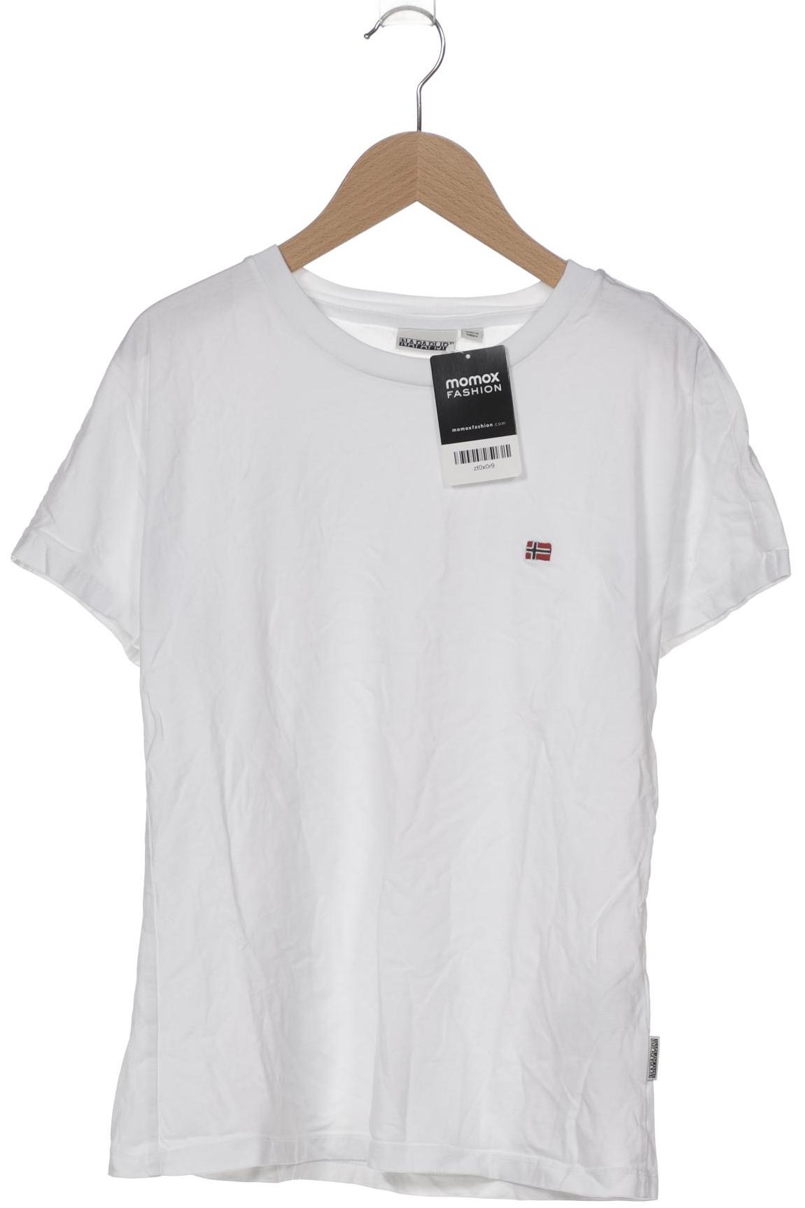 

Napapijri Damen T-Shirt, weiß, Gr. 34