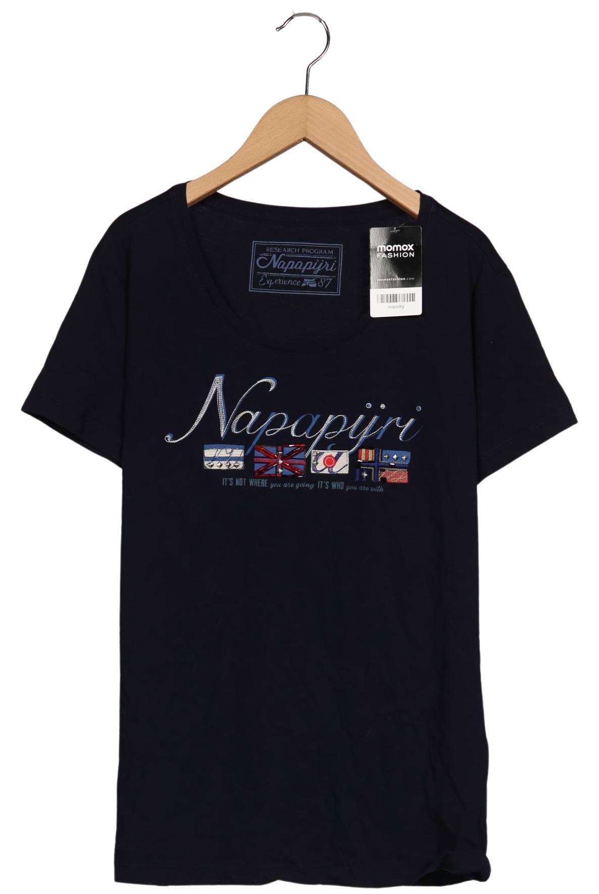 

Napapijri Damen T-Shirt, marineblau, Gr. 42