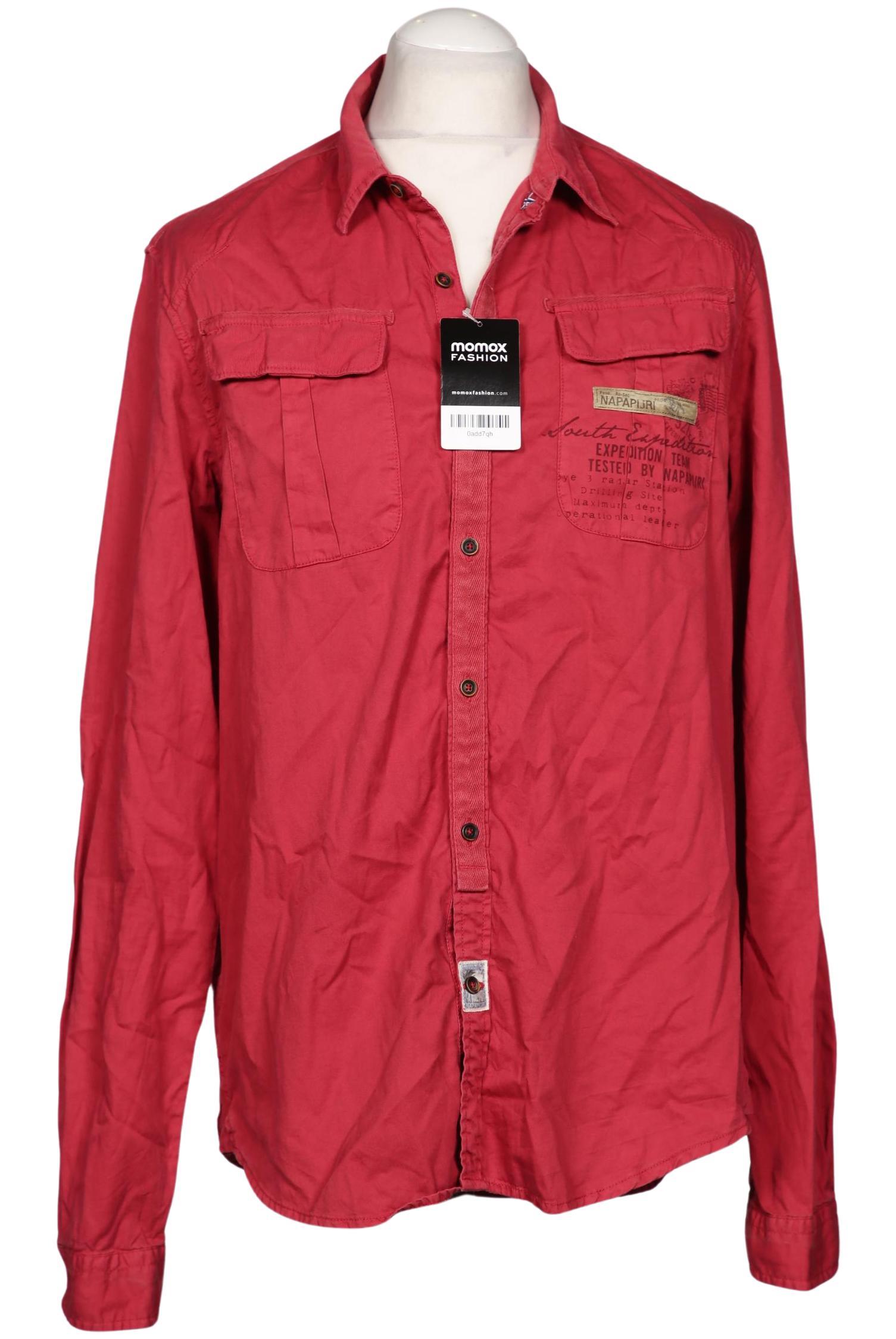 

Napapijri Herren Hemd, rot, Gr. 52