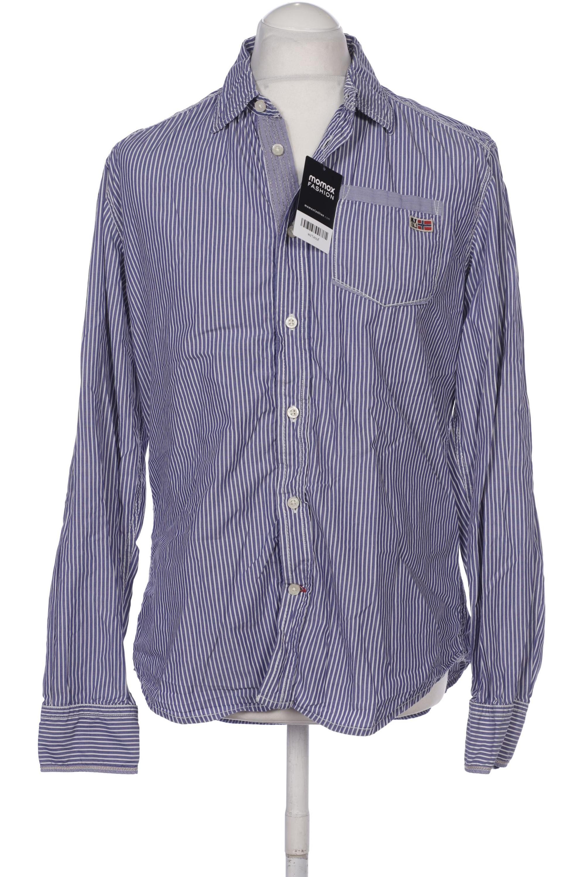 

Napapijri Herren Hemd, blau, Gr. 52
