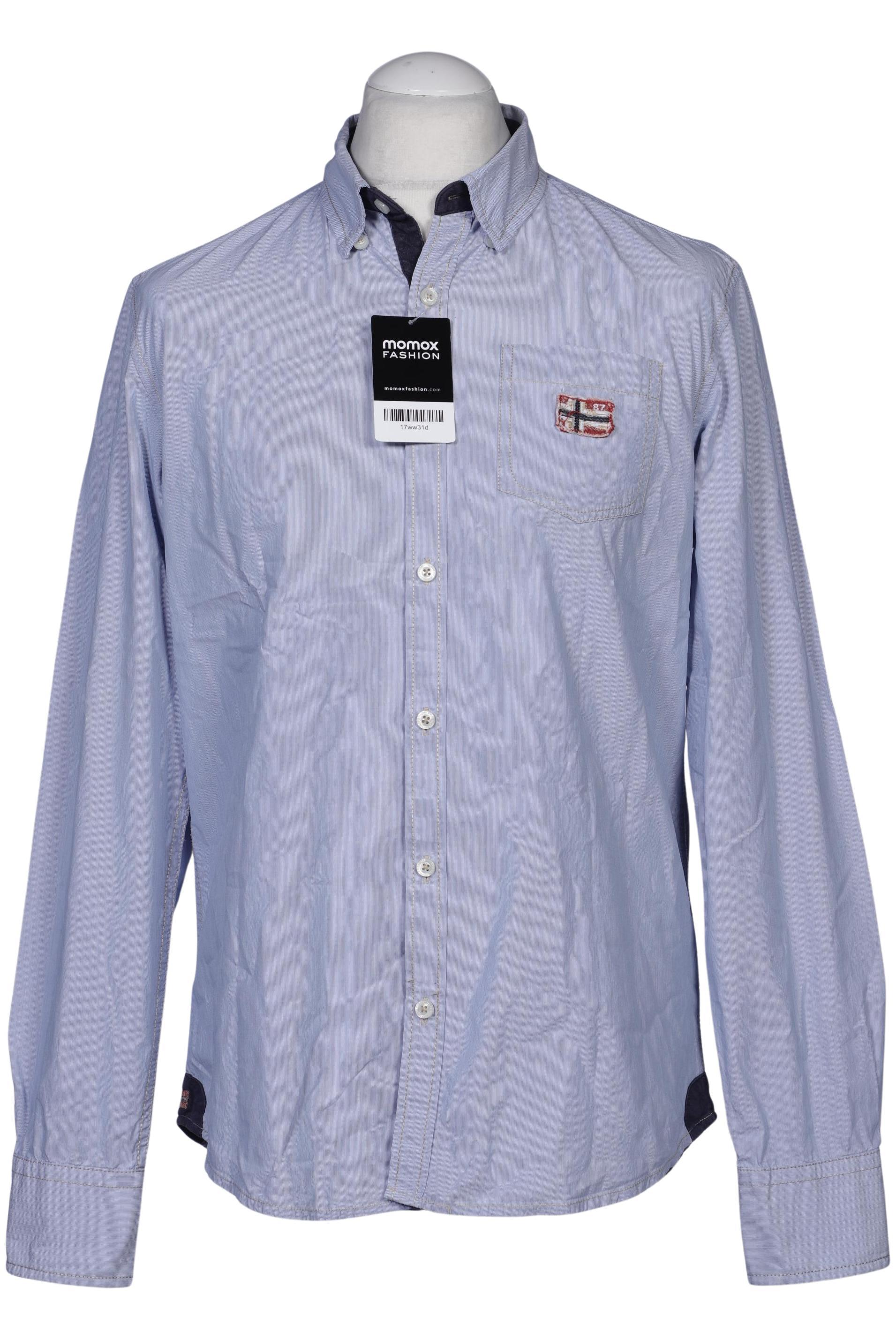 

Napapijri Herren Hemd, blau, Gr. 52