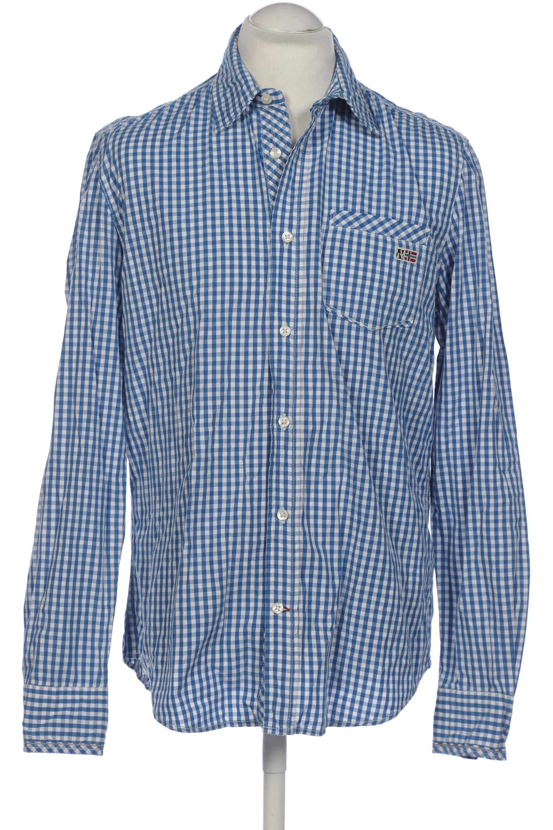 

Napapijri Herren Hemd, blau, Gr. 52