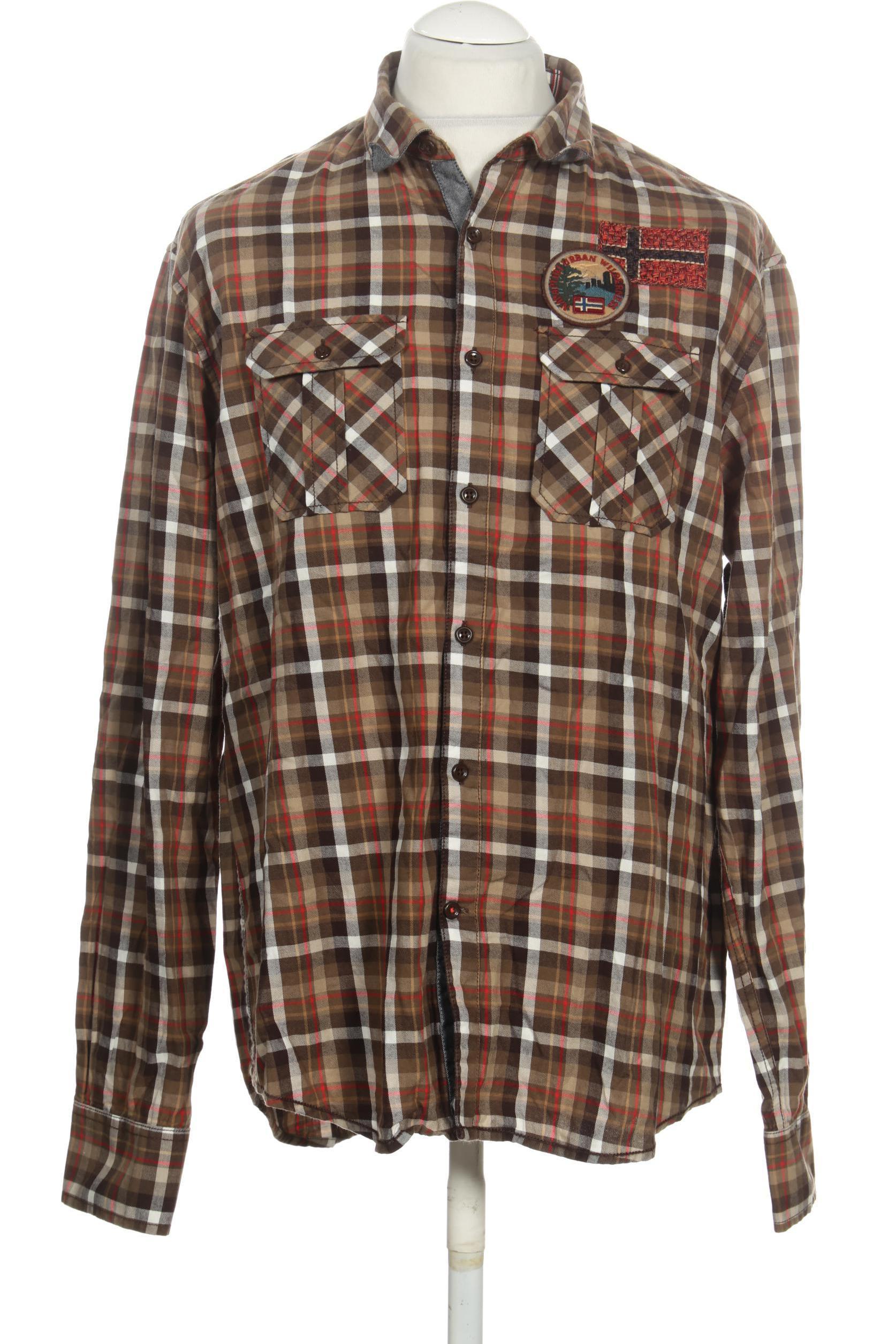 

Napapijri Herren Hemd, braun, Gr.