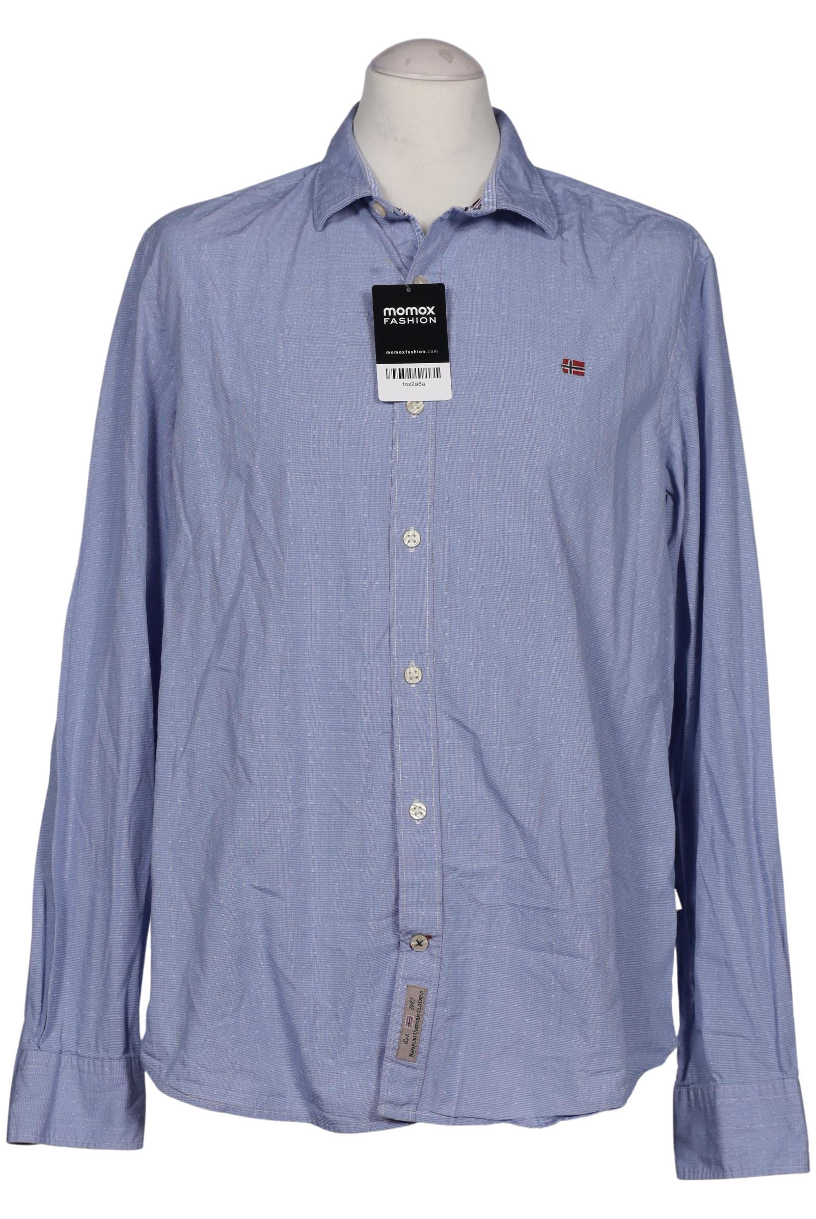 

Napapijri Herren Hemd, blau, Gr. 54
