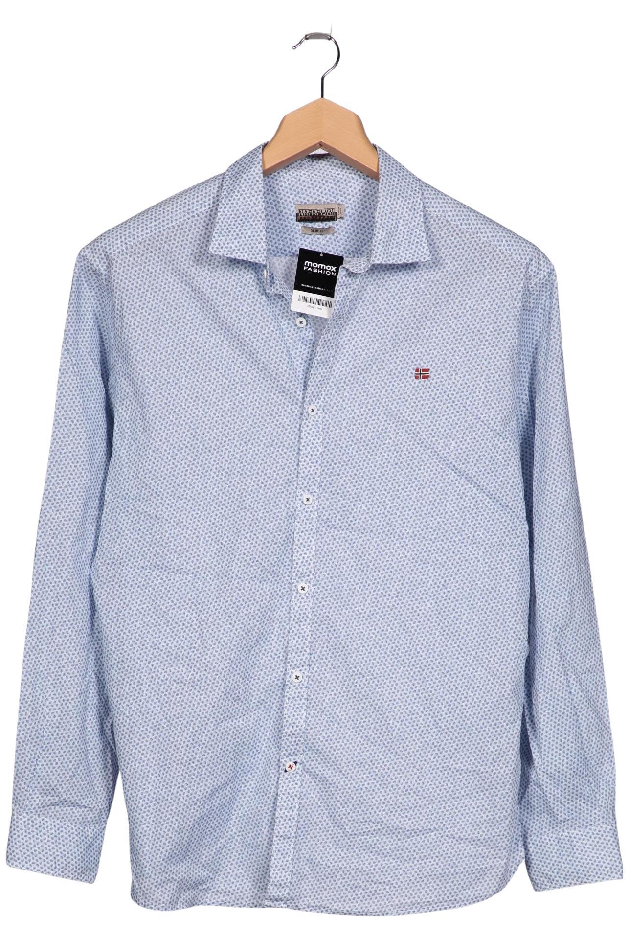 

Napapijri Herren Hemd, hellblau, Gr. 56