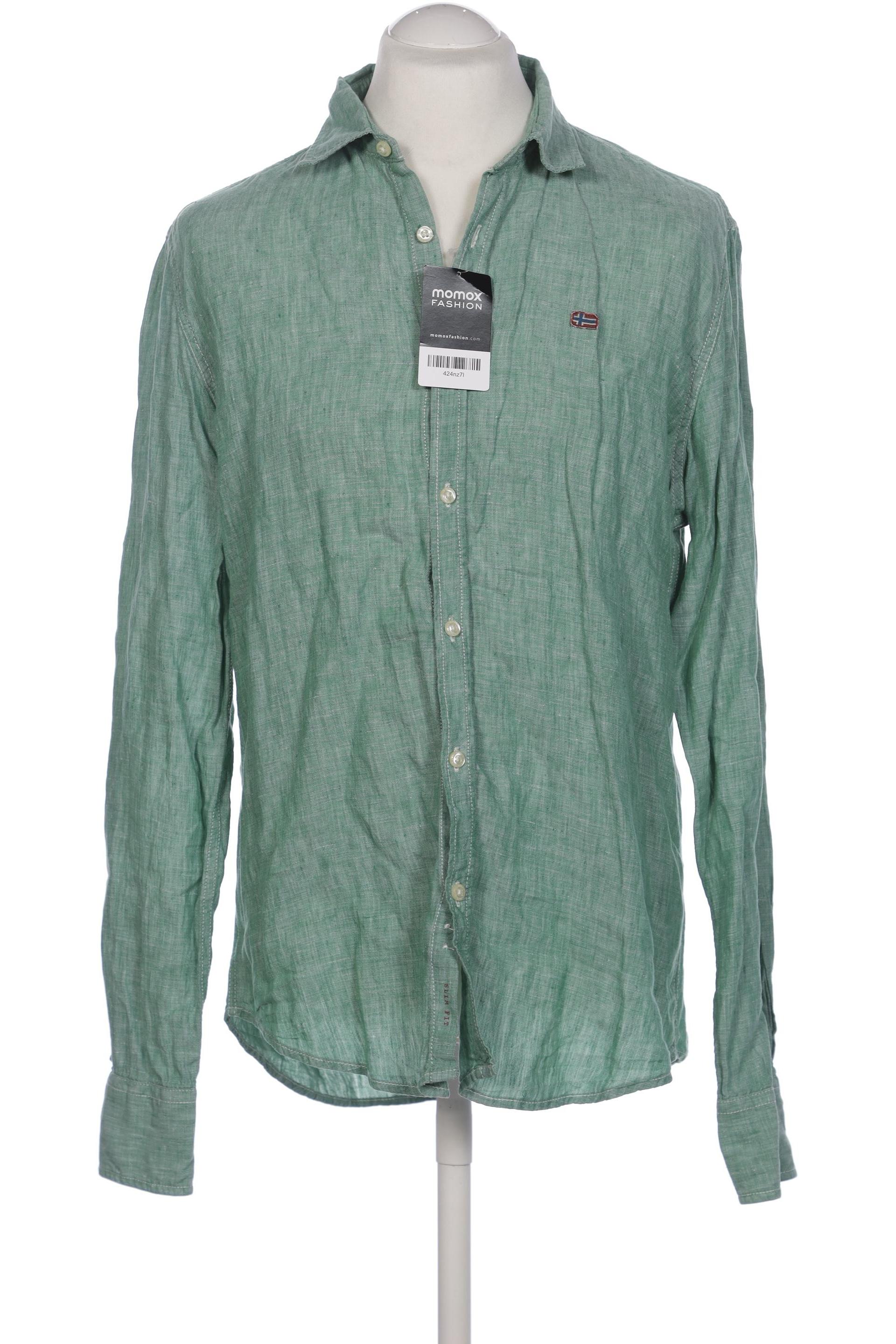 

Napapijri Herren Hemd, türkis, Gr. 54