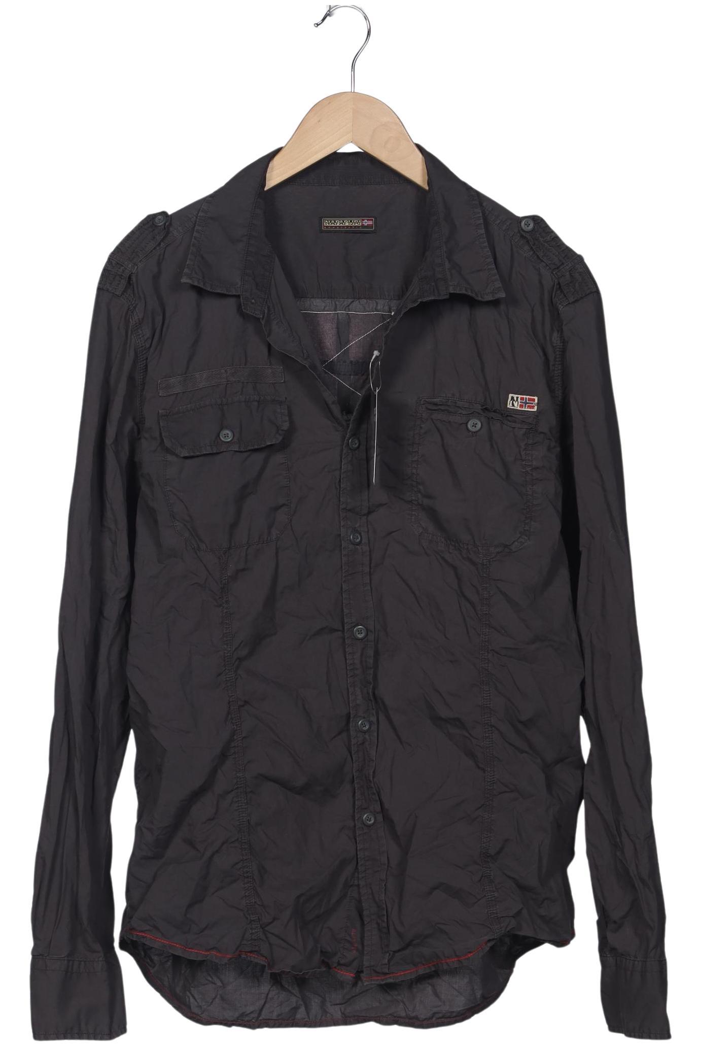 

Napapijri Herren Hemd, grau, Gr. 56