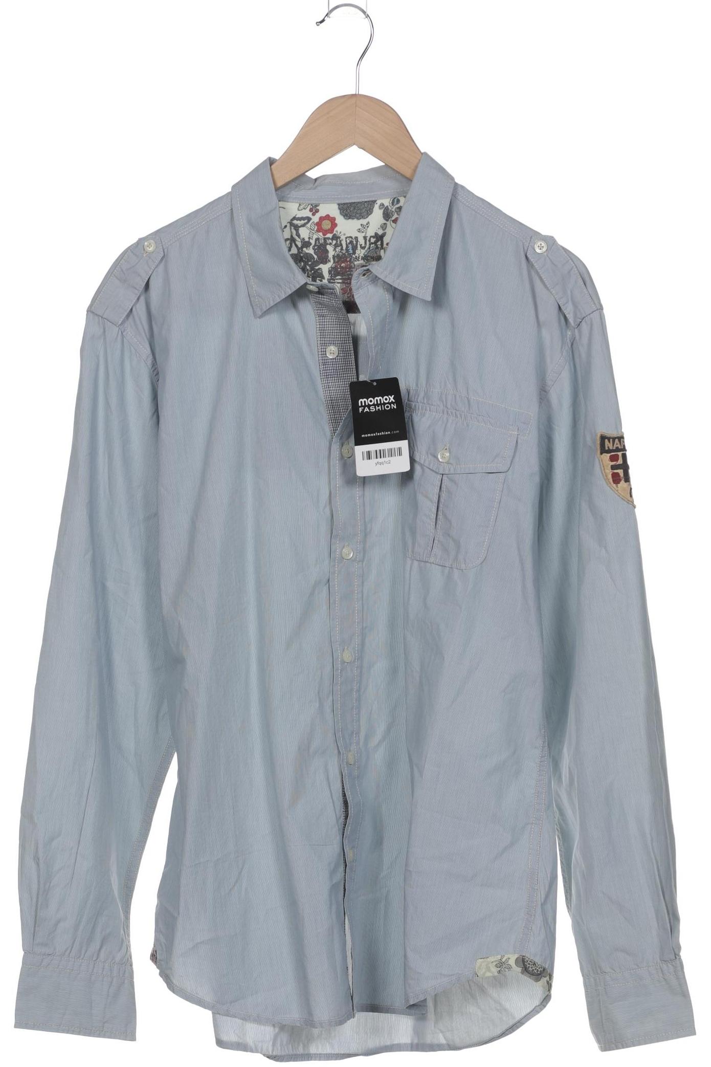 

Napapijri Herren Hemd, hellblau, Gr. 56