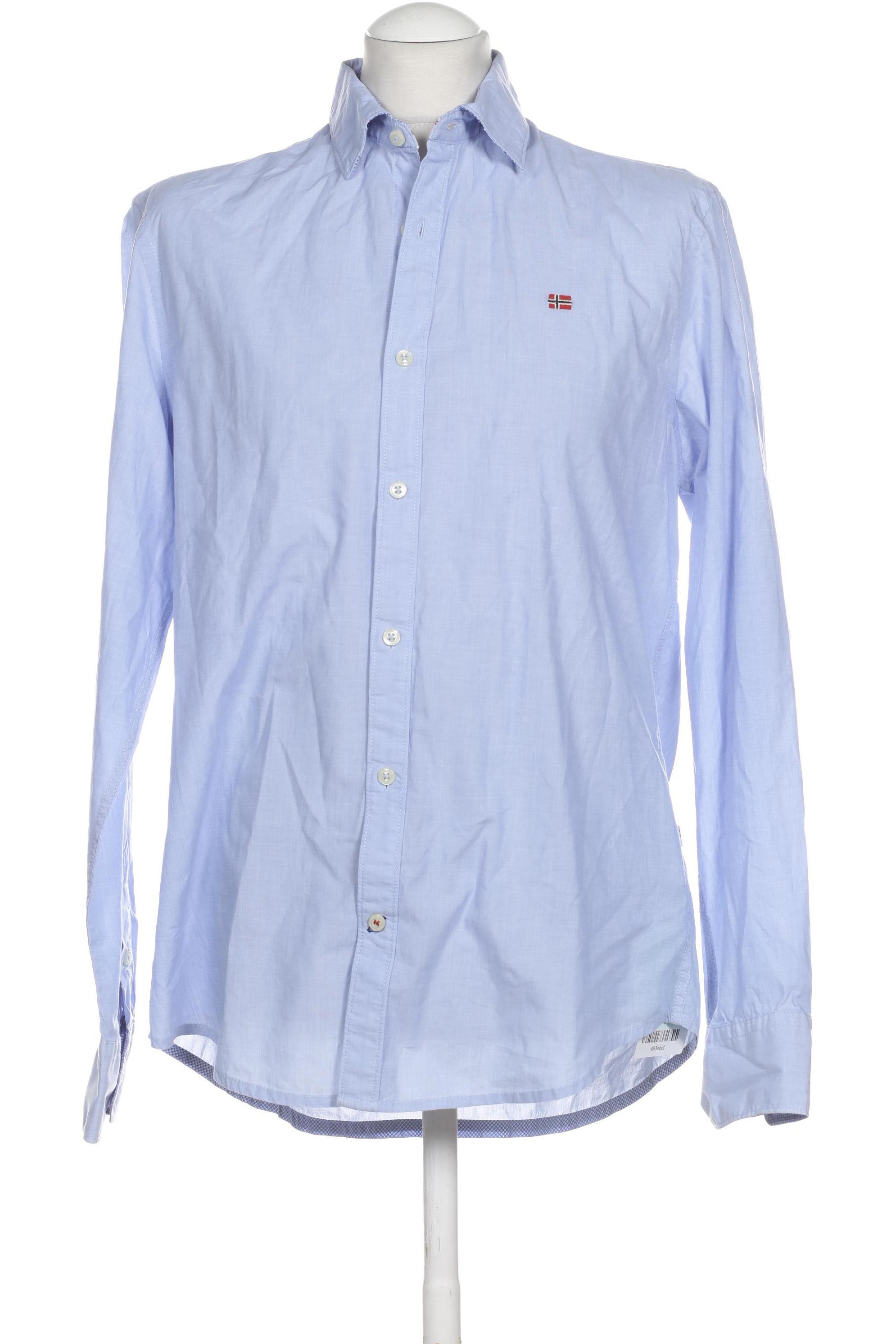 

Napapijri Herren Hemd, blau, Gr.