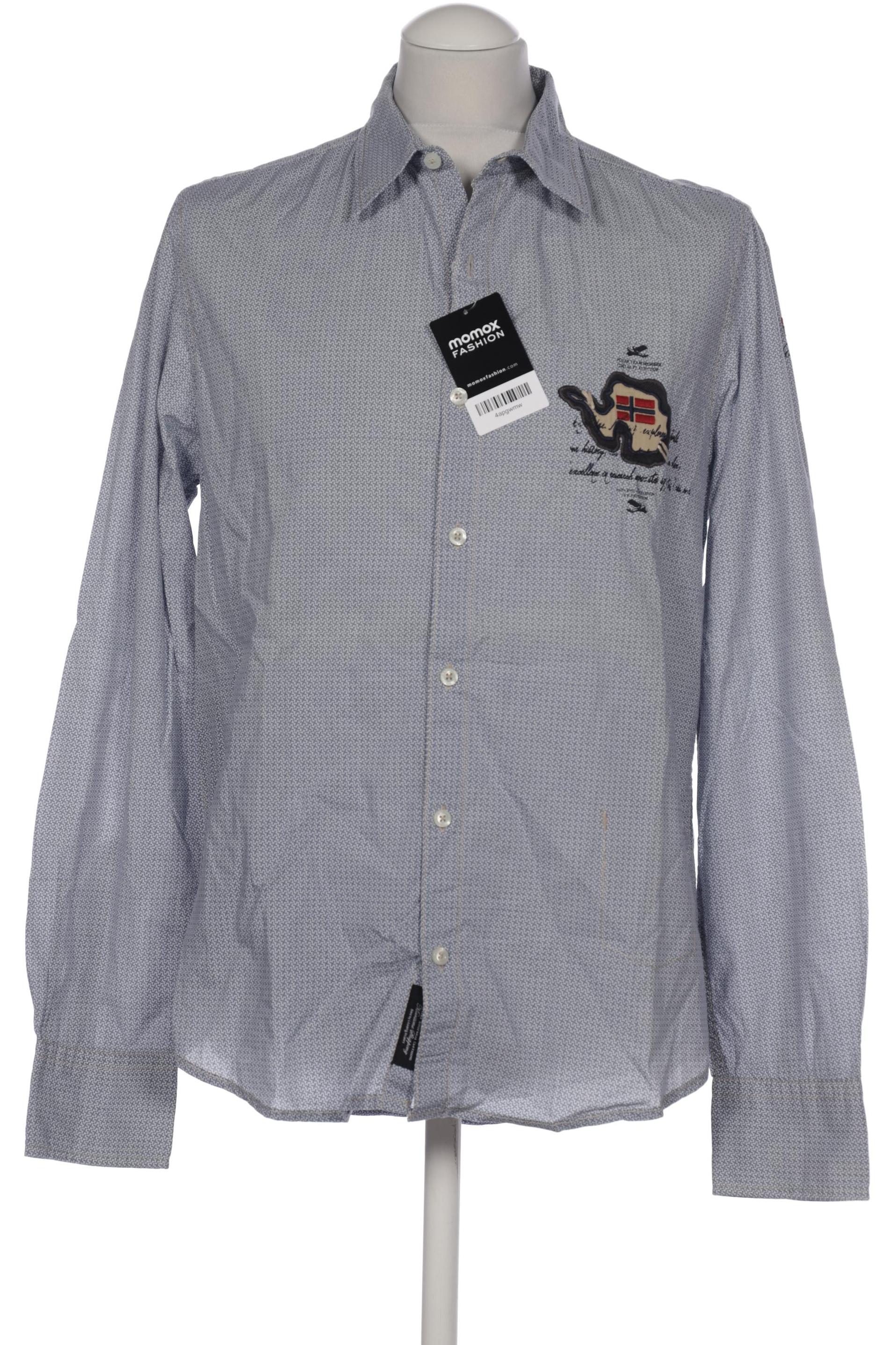 

Napapijri Herren Hemd, blau, Gr. 48