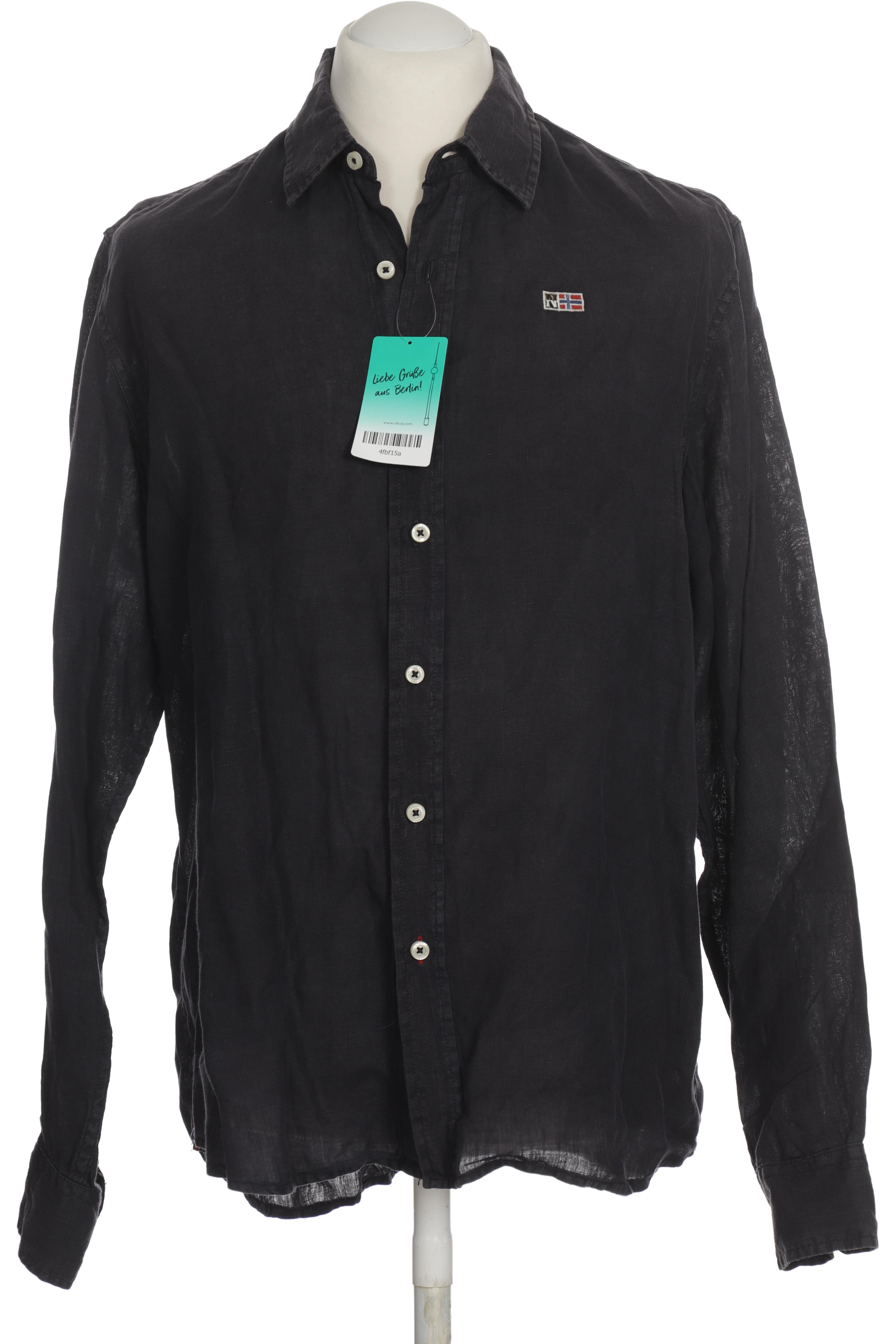 

Napapijri Herren Hemd, schwarz, Gr.