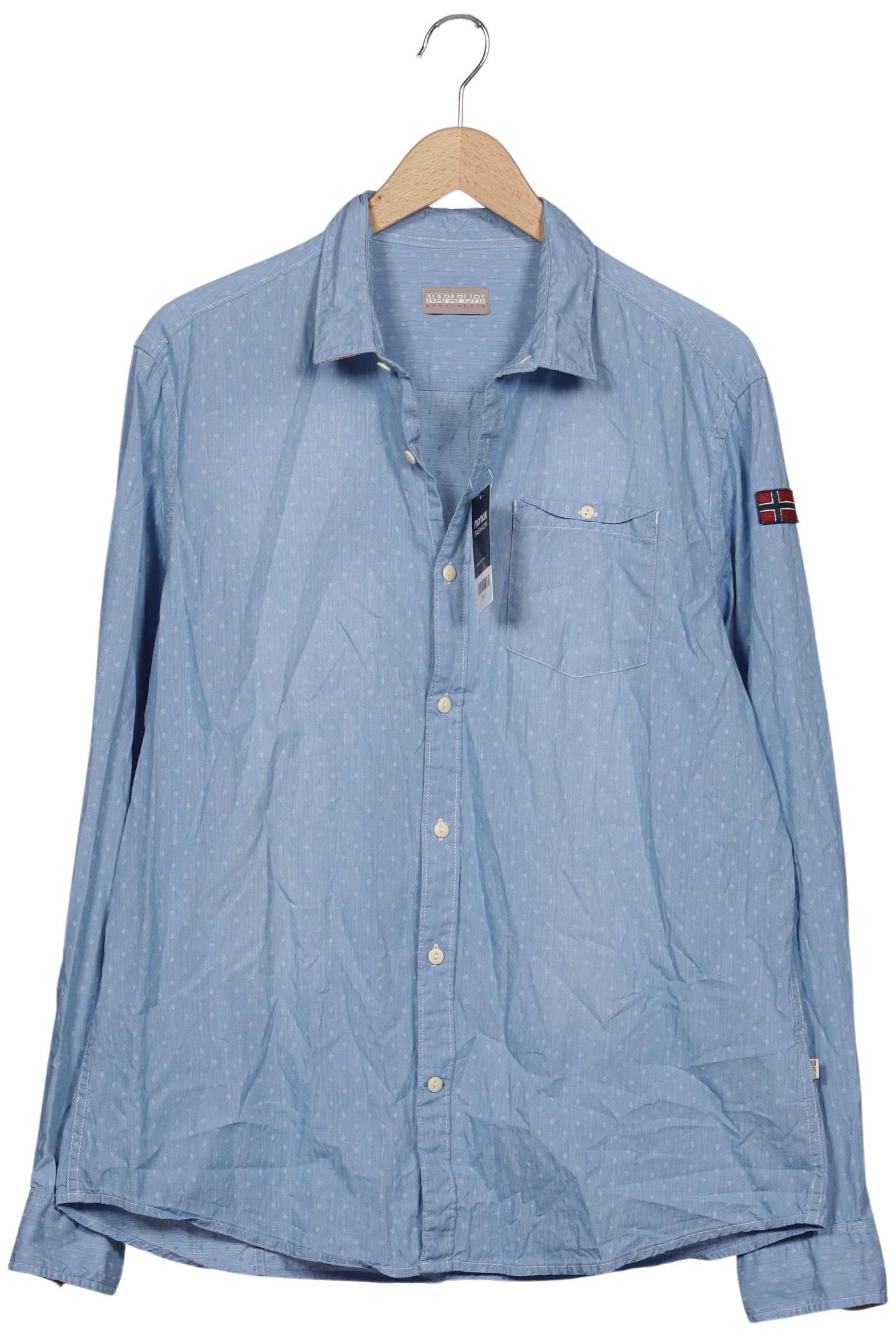 

Napapijri Herren Hemd, hellblau, Gr. 56