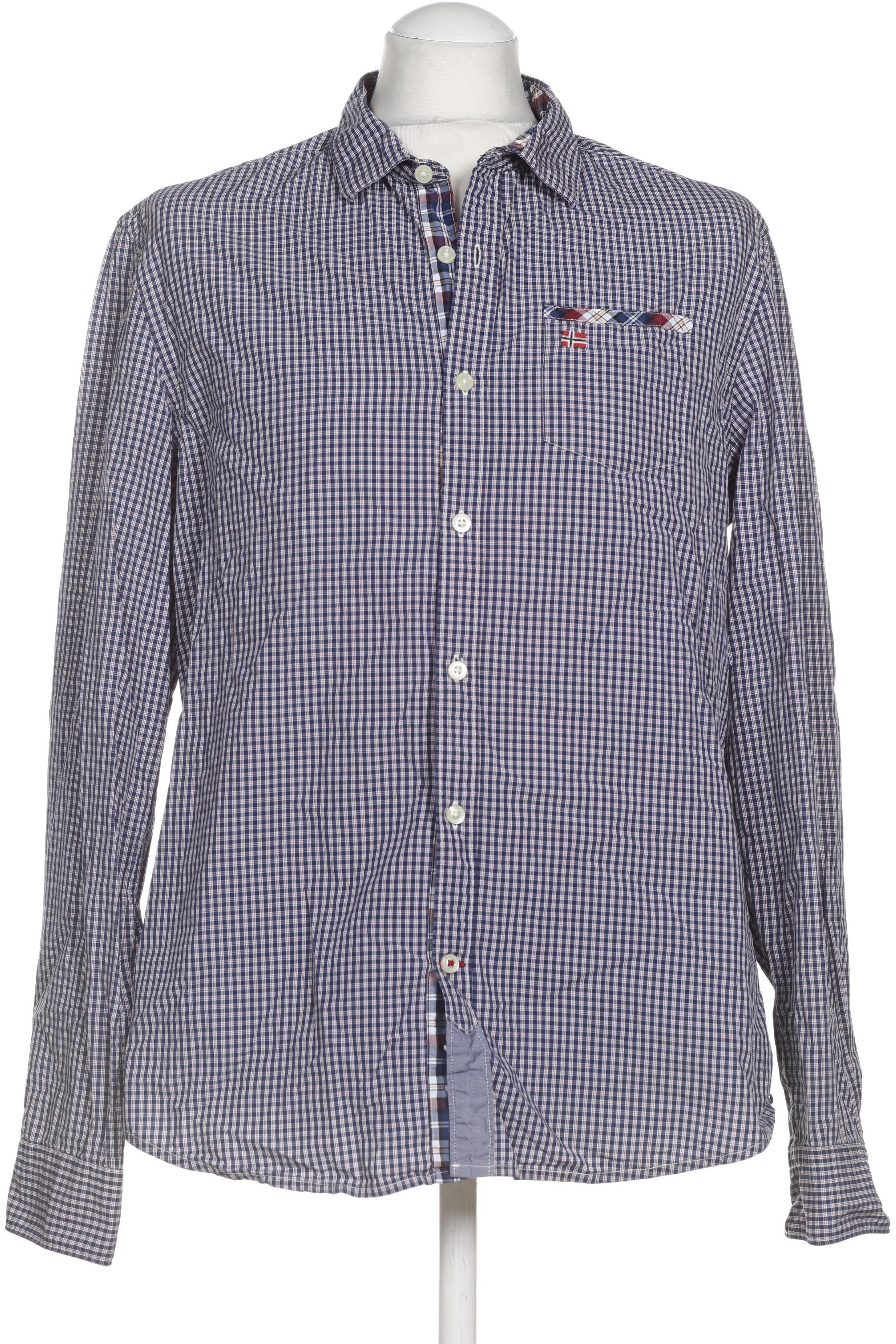 

Napapijri Herren Hemd, blau, Gr.