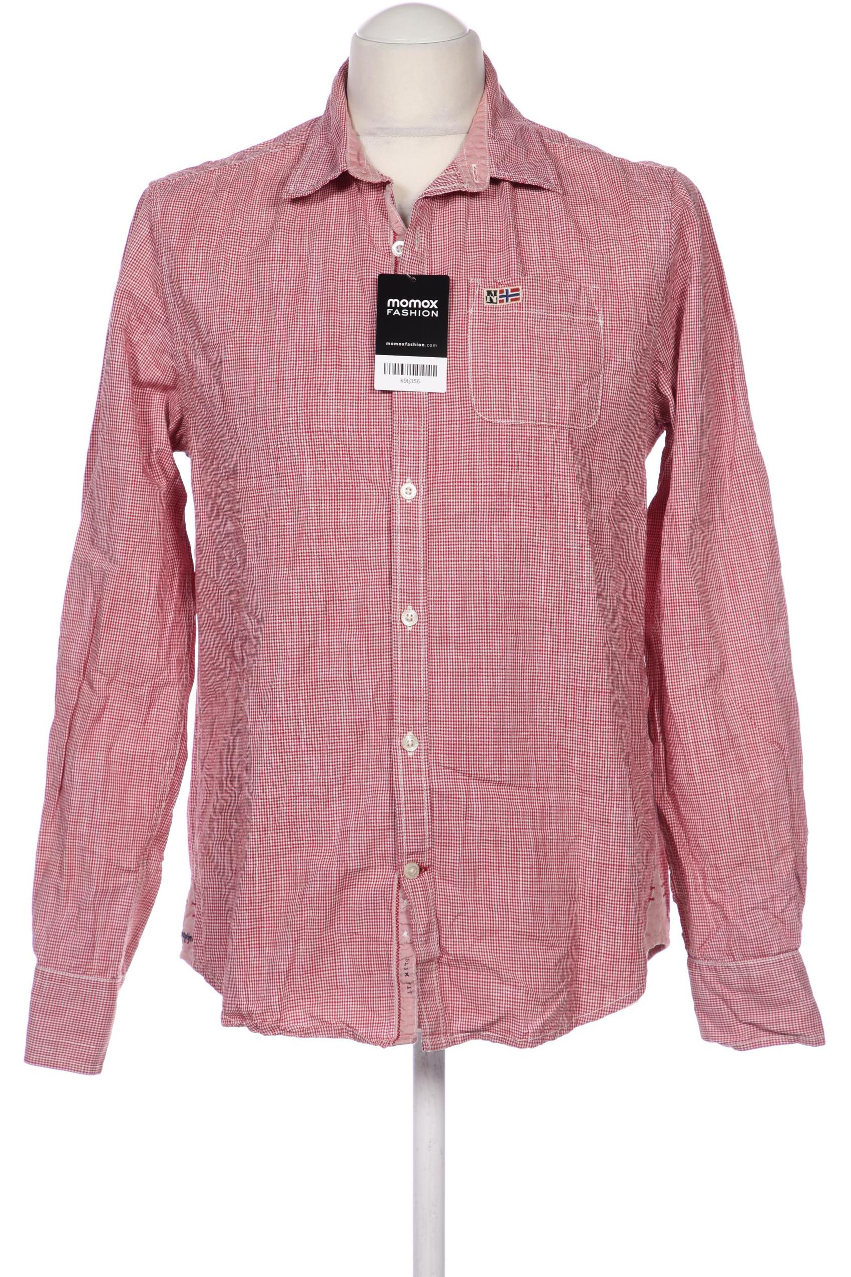 

Napapijri Herren Hemd, pink, Gr. 48