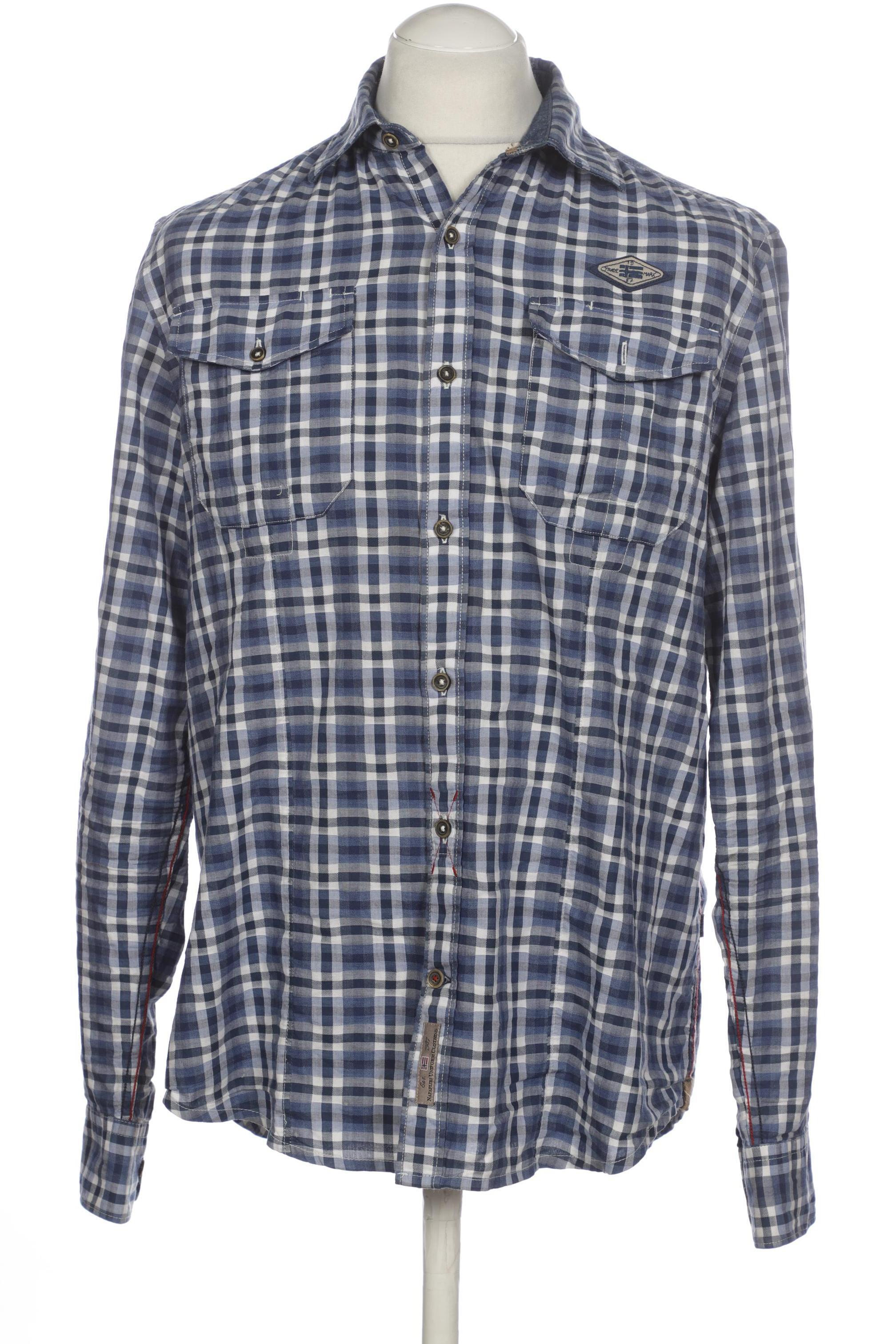 

Napapijri Herren Hemd, blau, Gr.