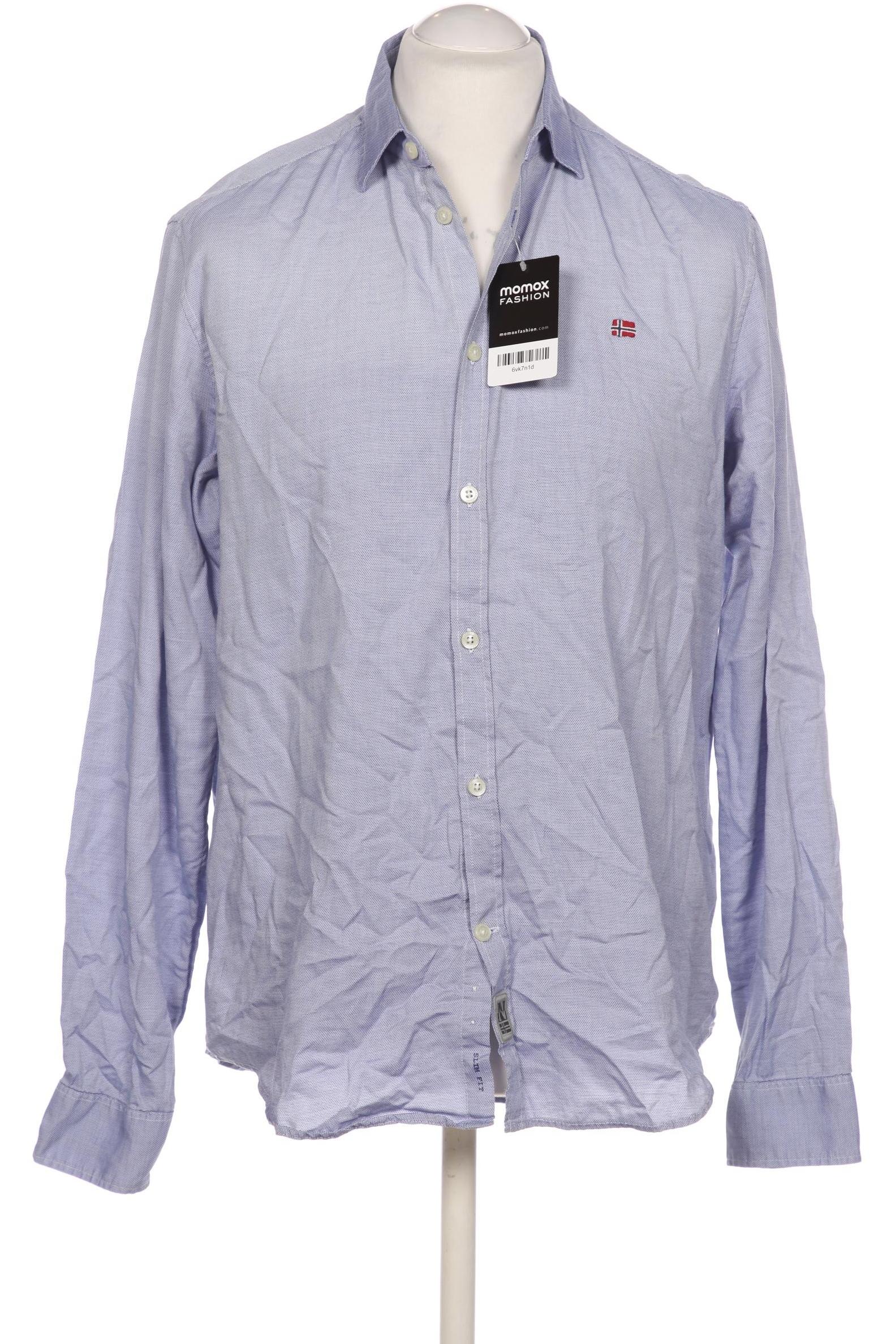 

Napapijri Herren Hemd, blau, Gr. 52