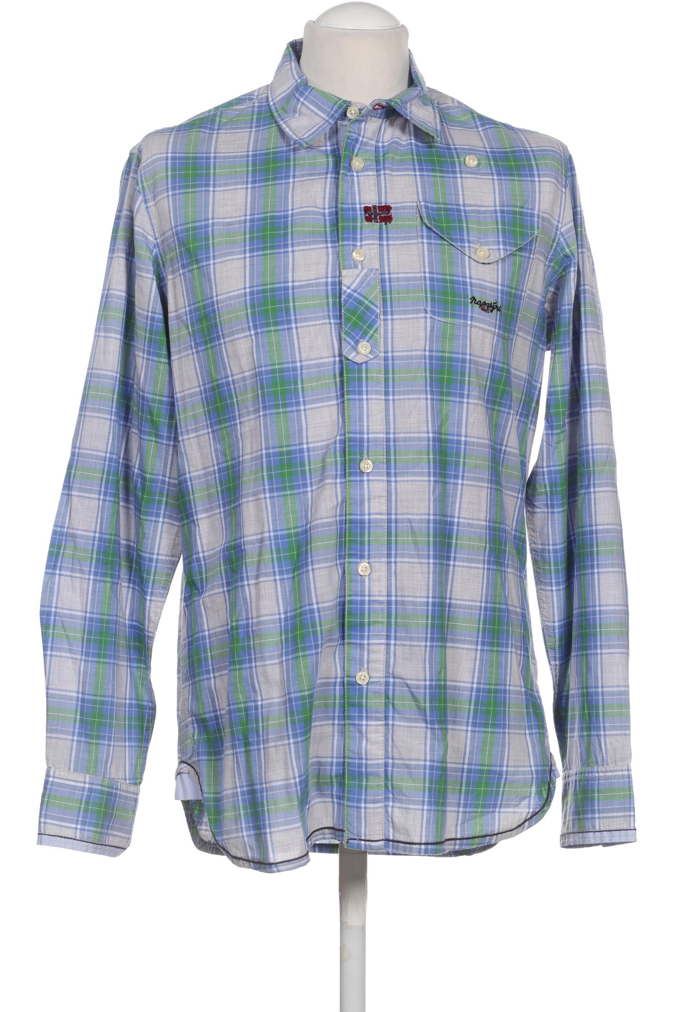 

Napapijri Herren Hemd, blau, Gr.