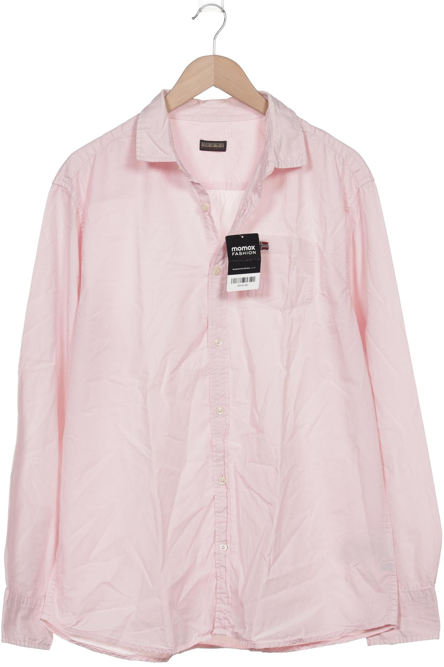 

Napapijri Herren Hemd, pink, Gr. 56